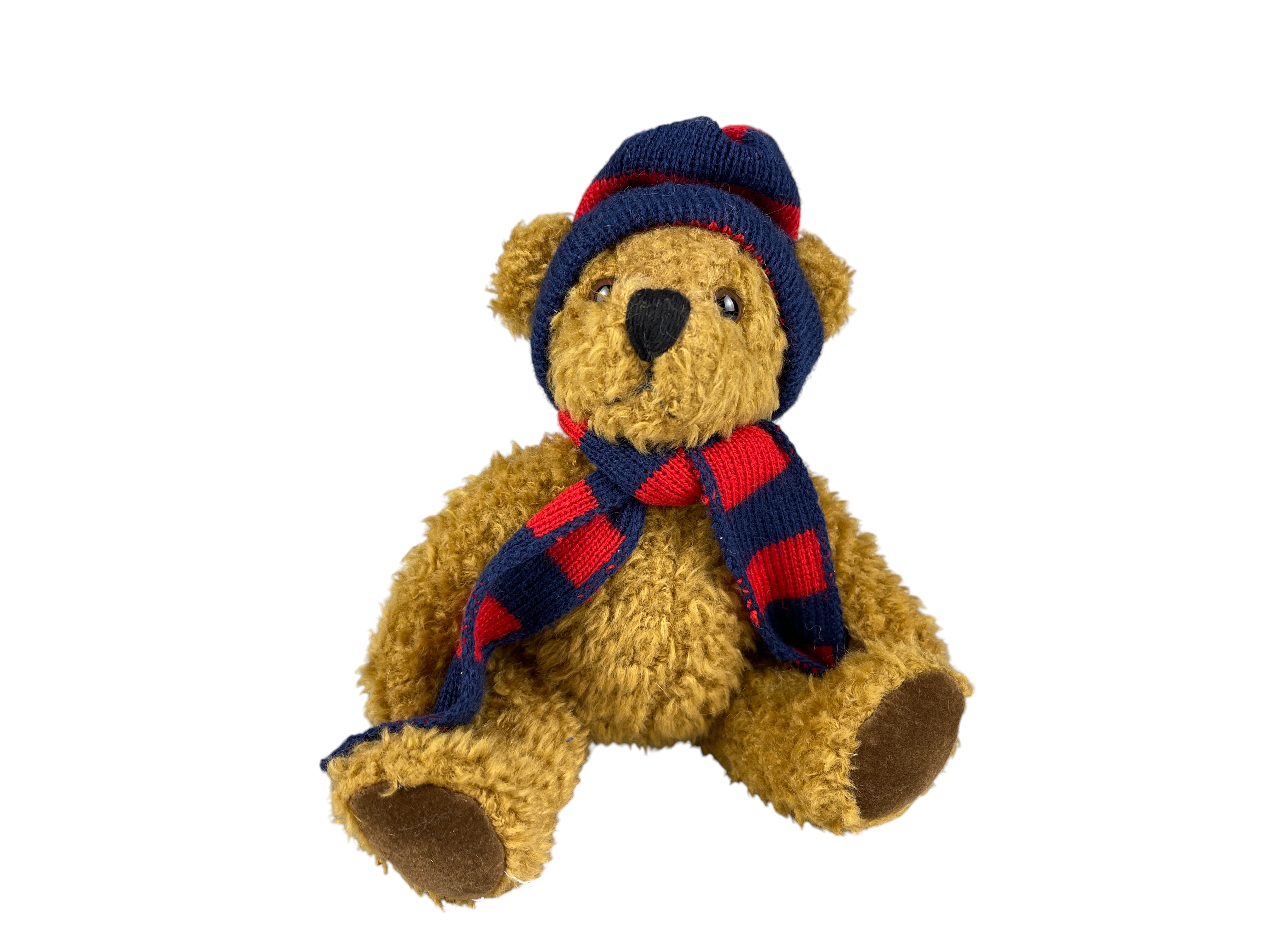Sammler Stofftier Teddybär 18 cm. Top Zustand   