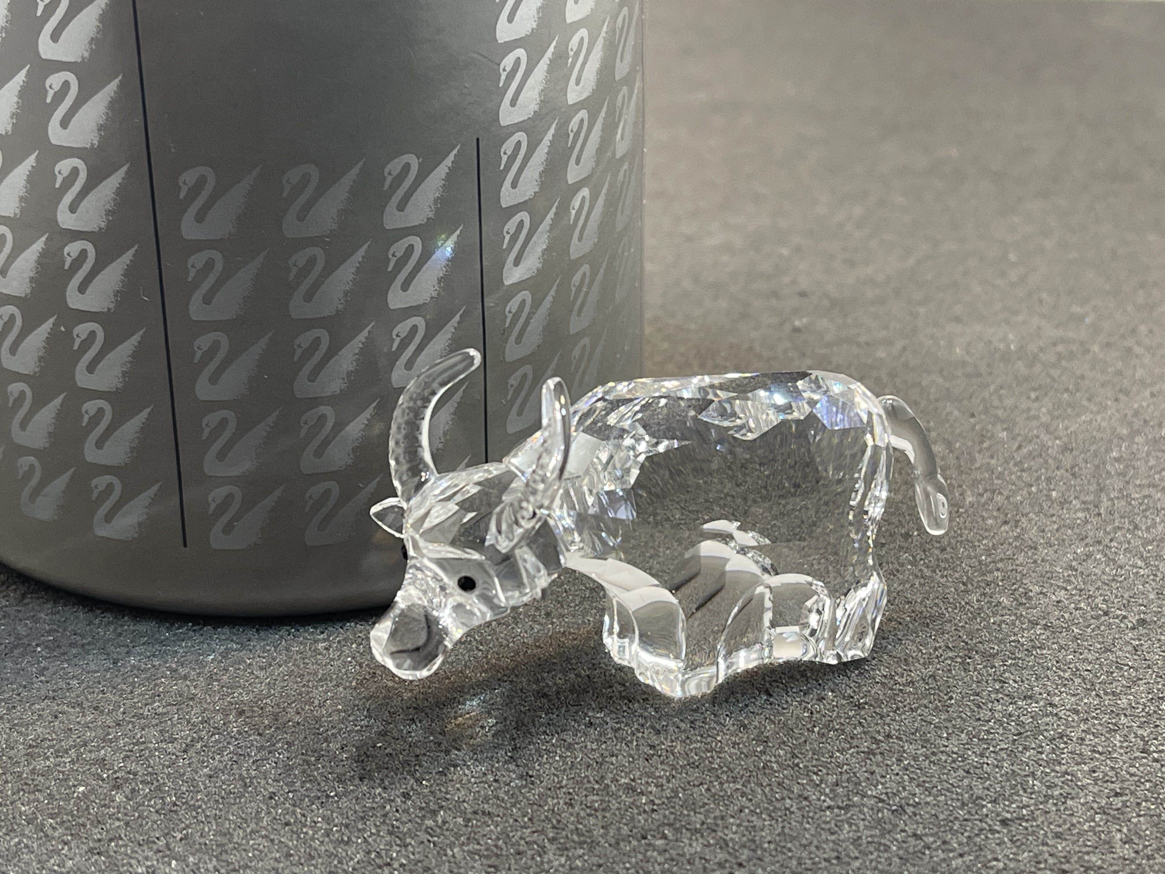  Swarovski Figur 275437 Zodiak Wasserbüffel 6,5 cm. Ovp + Zertifikat - Top Zustand     