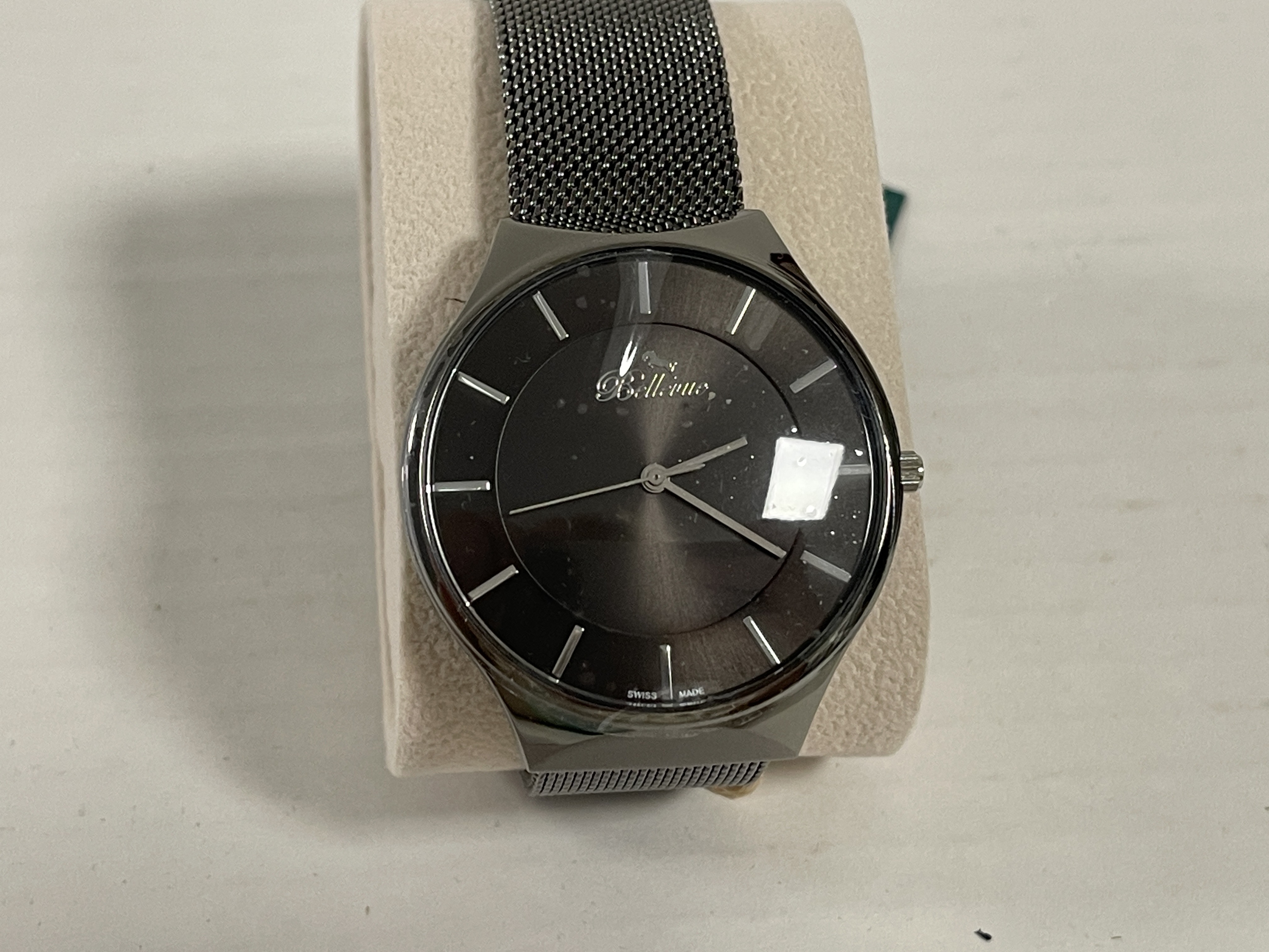 Bellevue Herren Armbanduhr Quartz - Top  Zustand   