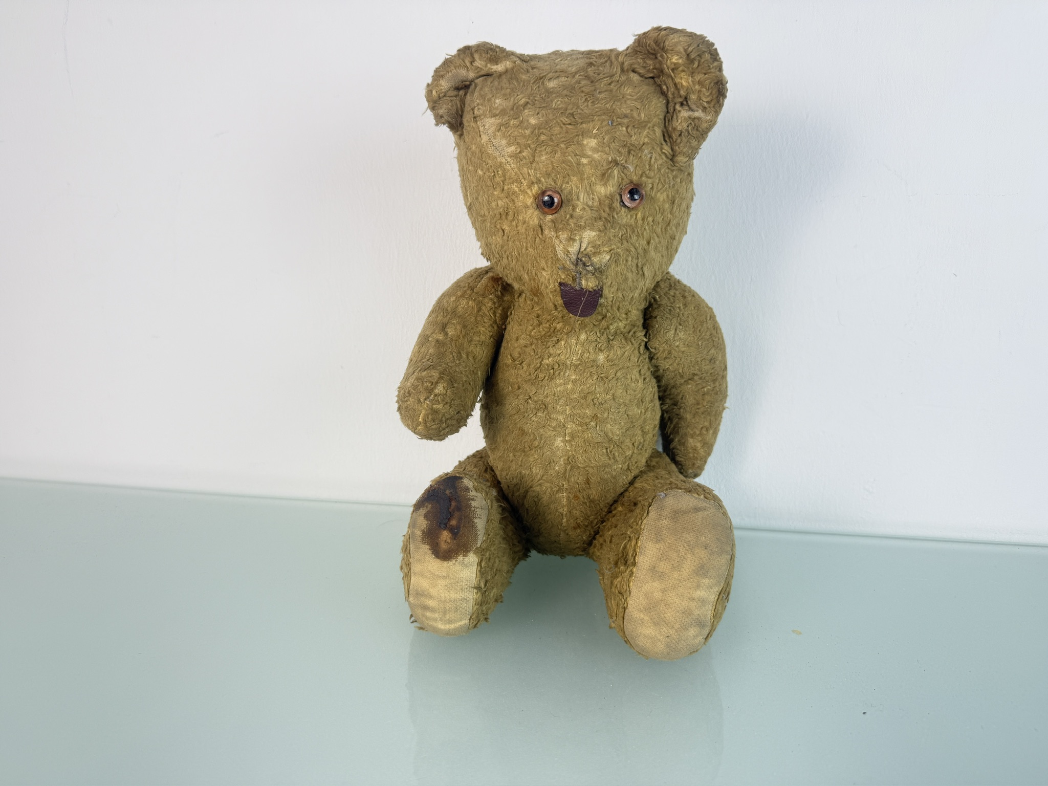 Alter Sammler Teddy Bär Künstlerbär 44 cm Zustand Siehe Fotos 