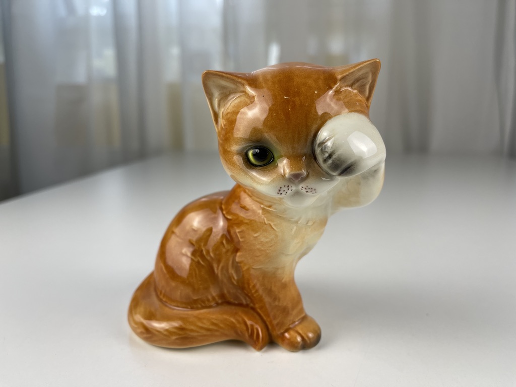  Goebel Porzellan Figur Katze 12 cm - 1 Wahl. Top Zustand 