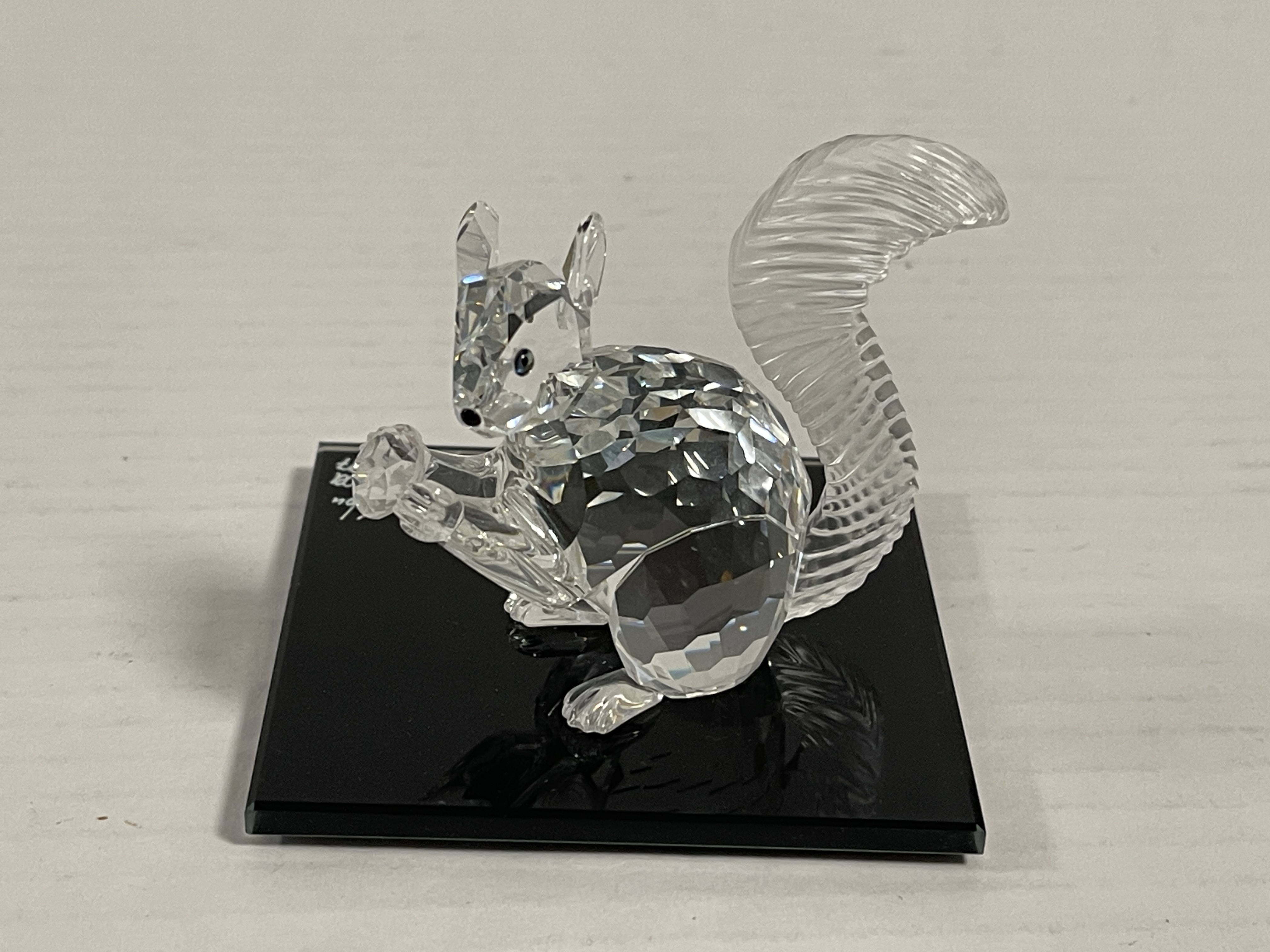 Swarovski Figur 84335 Großes Scs Eichhörnchen 7,5 cm. Top Zustand 
