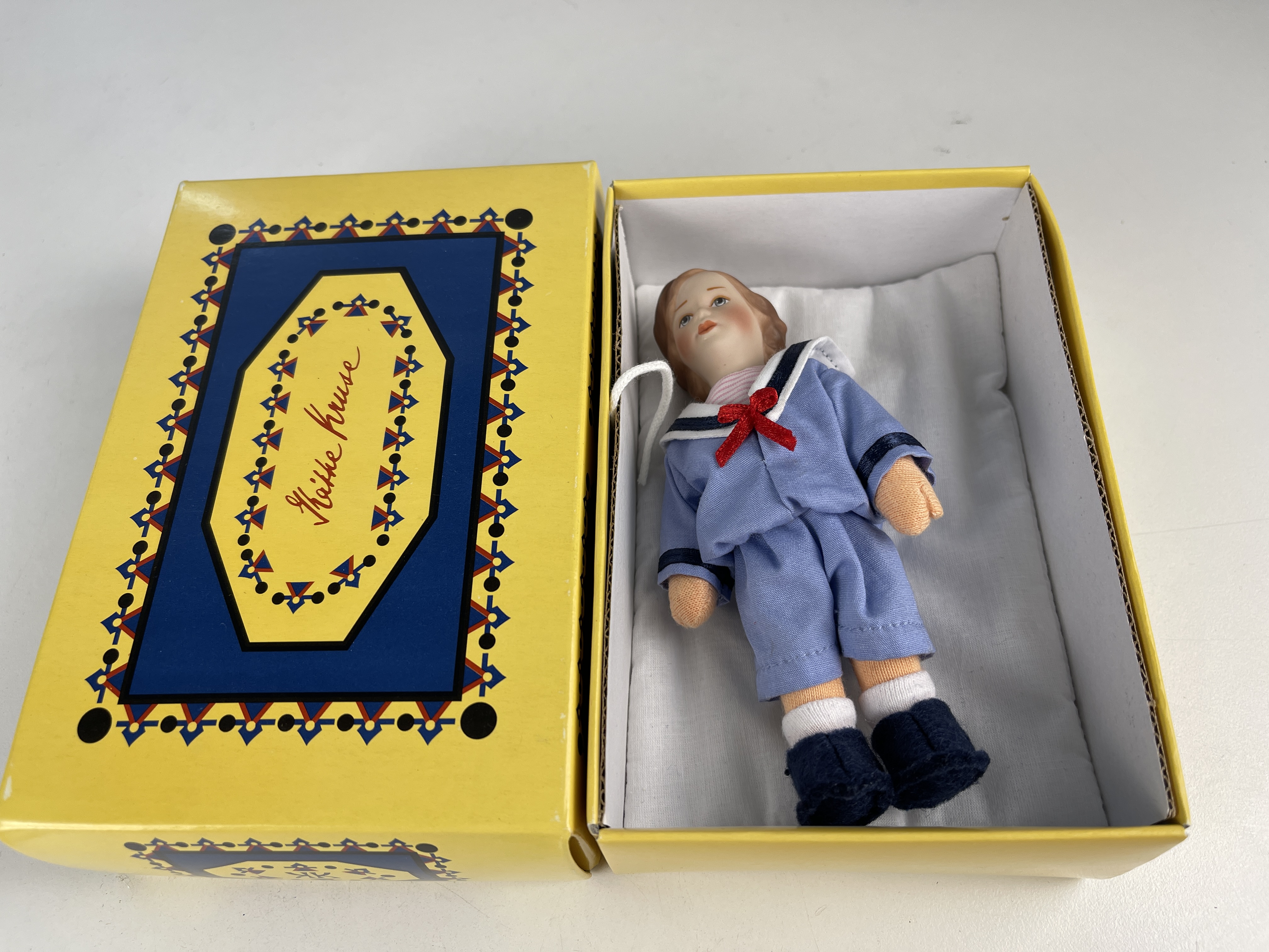 Käthe Kruse Sammler Puppe 13 cm. Ovp Top Zustand 
