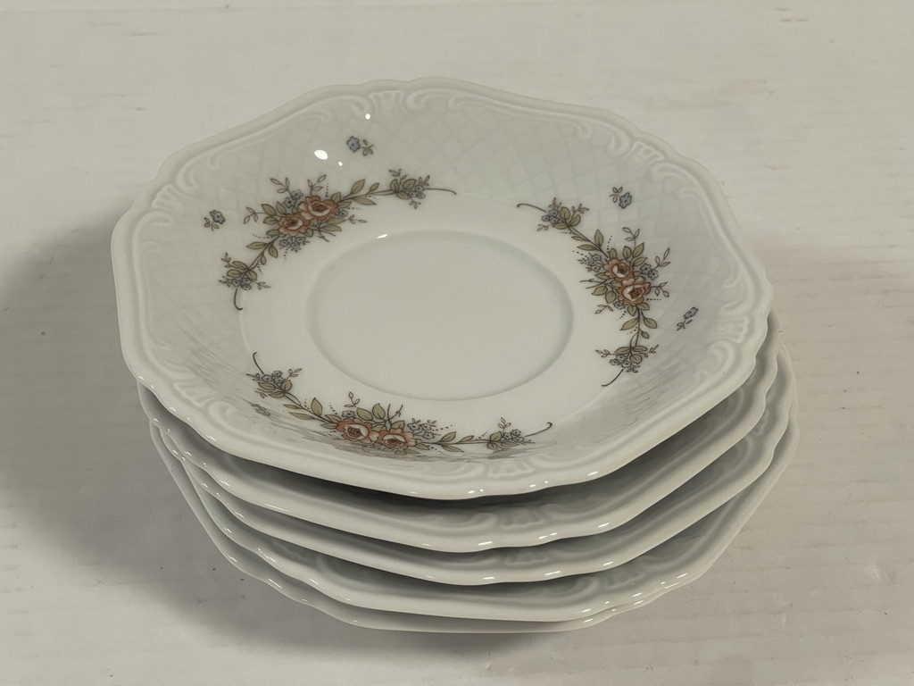 Sammler Porzellan Unterteller  5 Stück je 14 cm. Top Zustand