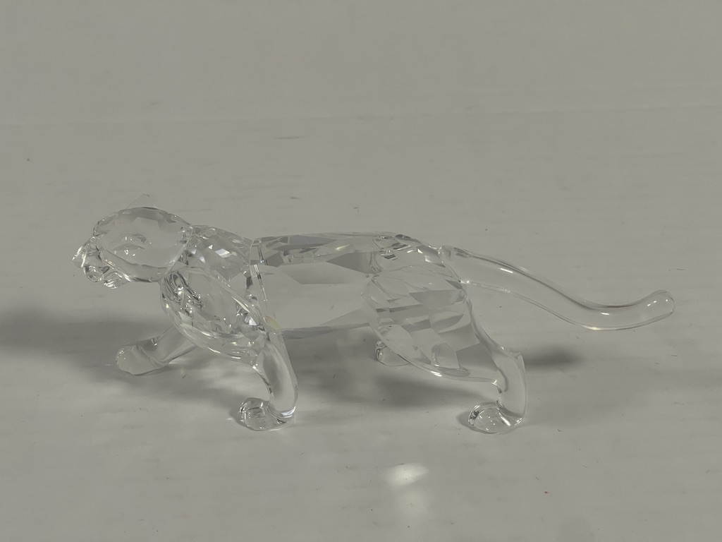 Swarovski Figur 217093 Leopard 14,5 cm. Top Zustand