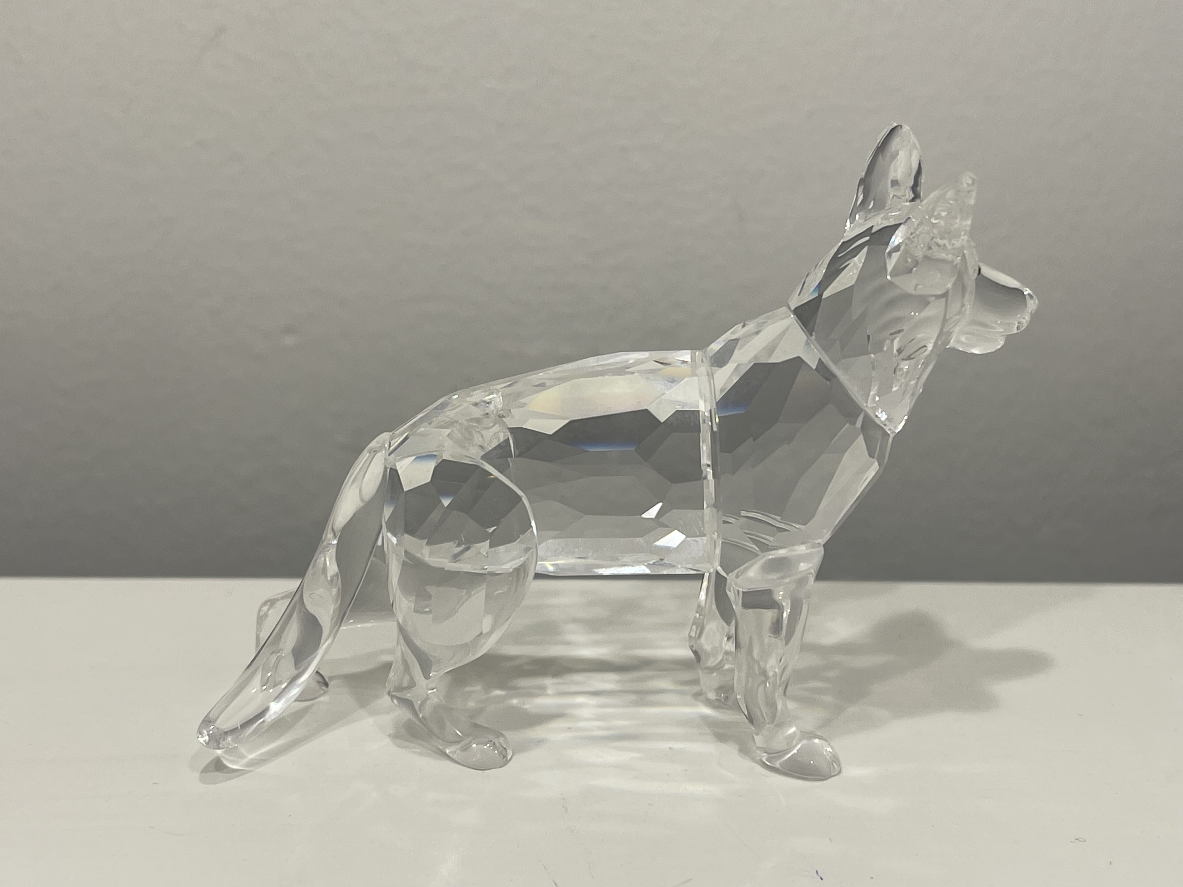  Swarovski Figur 235484 Schäferhund 8 cm. - Top Zustand  