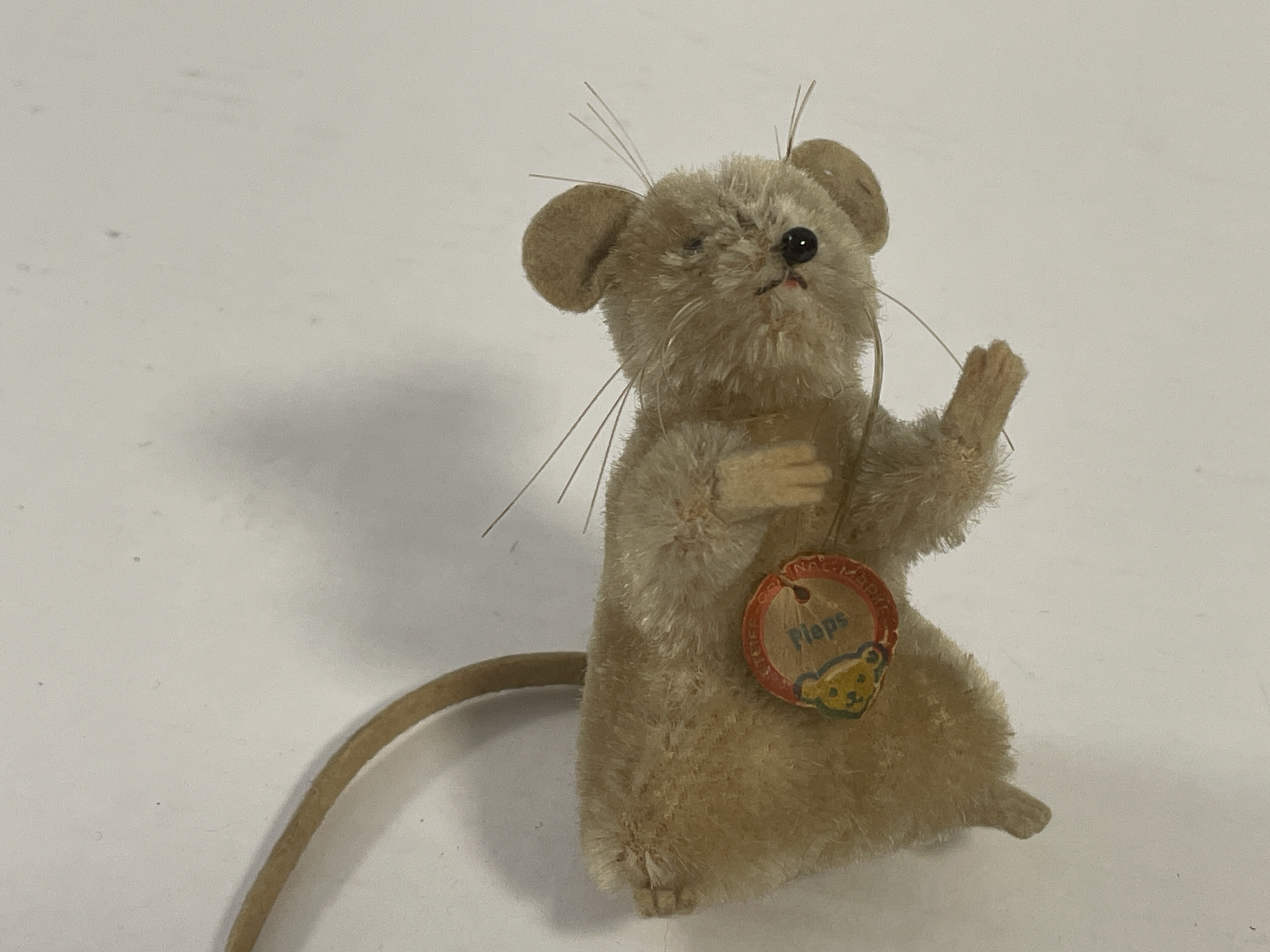 Steiff Tier Maus Pieps 8 cm - Zustand  siehe Fotos 