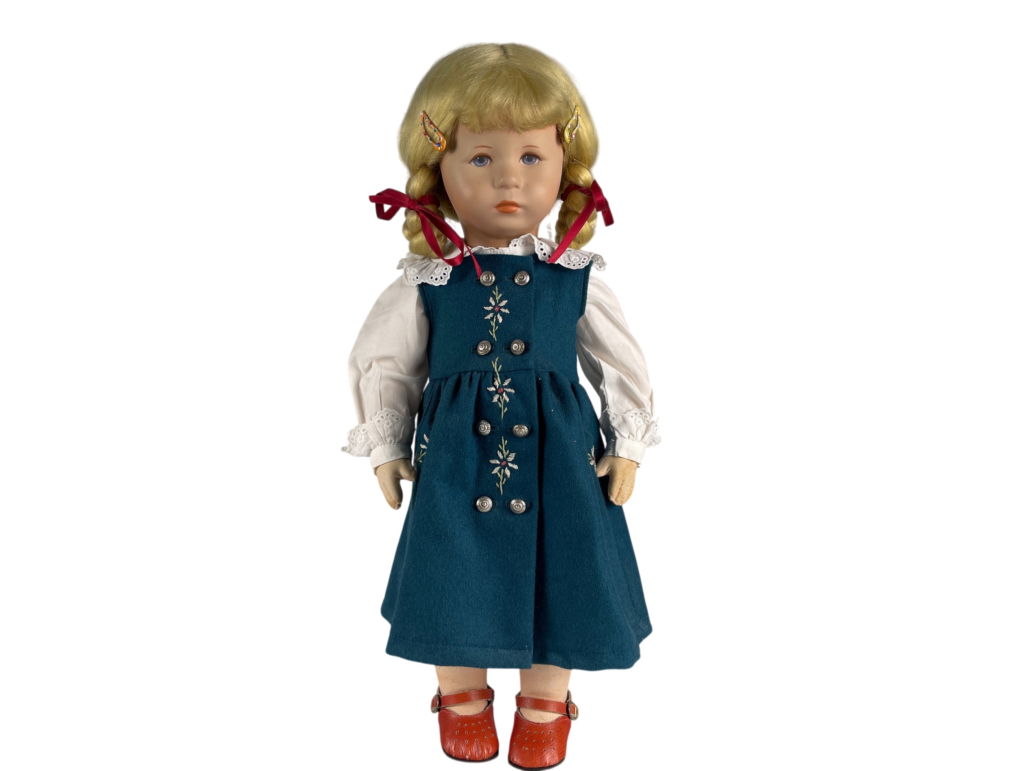 Käthe Kruse Puppe 47 cm -  Zustand siehe Fotos 