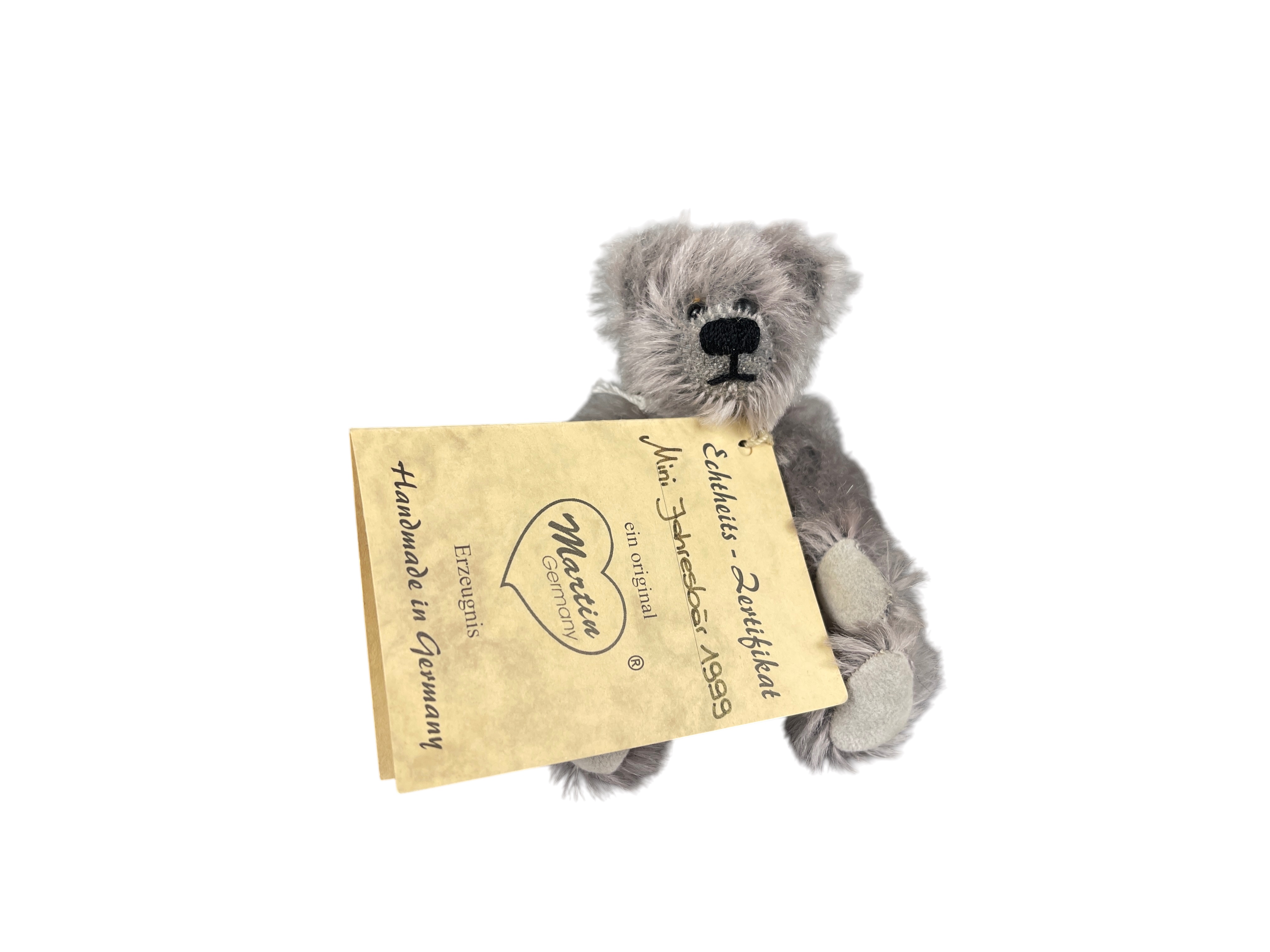 Künstlerbär  Martin Bär Teddy Bär 11 cm. Top Zustand.   