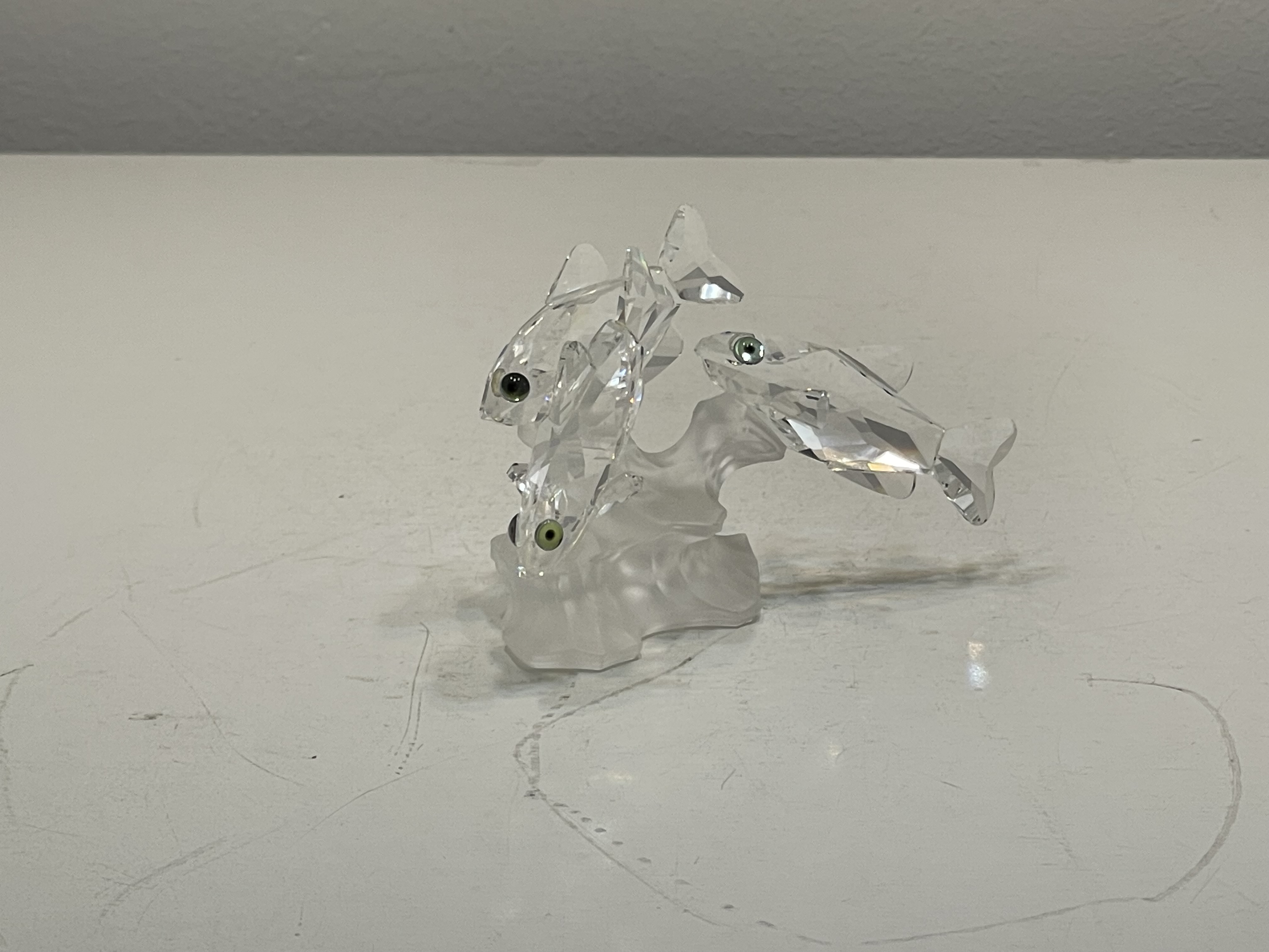 Swarovski Figur 171709 Fischschwarm 8,5 cm. Top Zustand