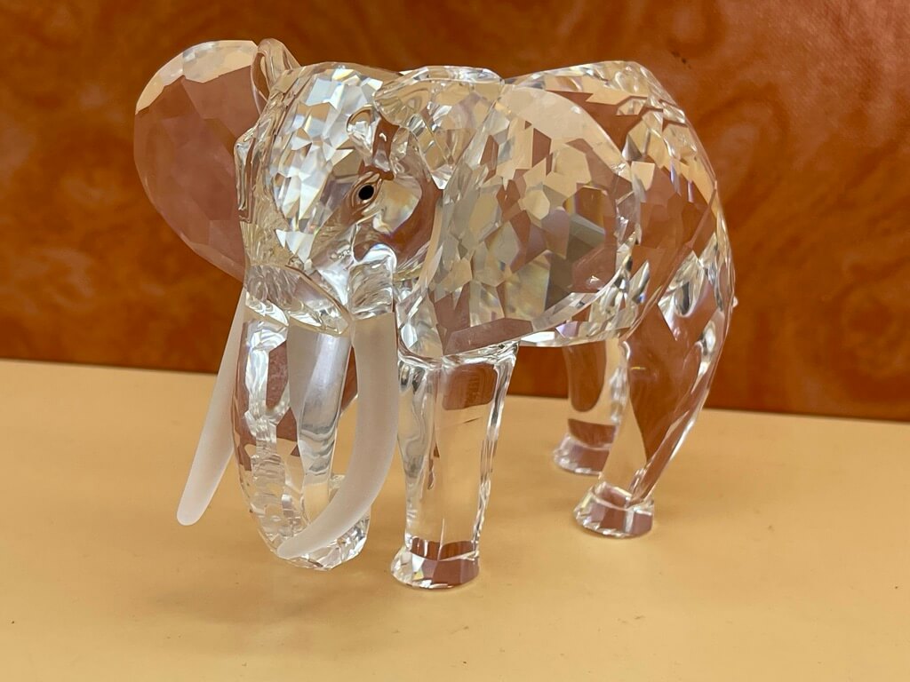 Swarovski Figur 169970 Jahresfigur 1993. Der Elefant 11 cm. - Top Zustand