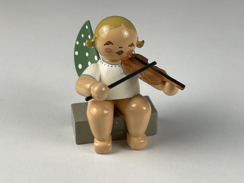 Wendt und Kühn Erzgebirge Figur Engel 5 cm. Zustand  siehe Fotos