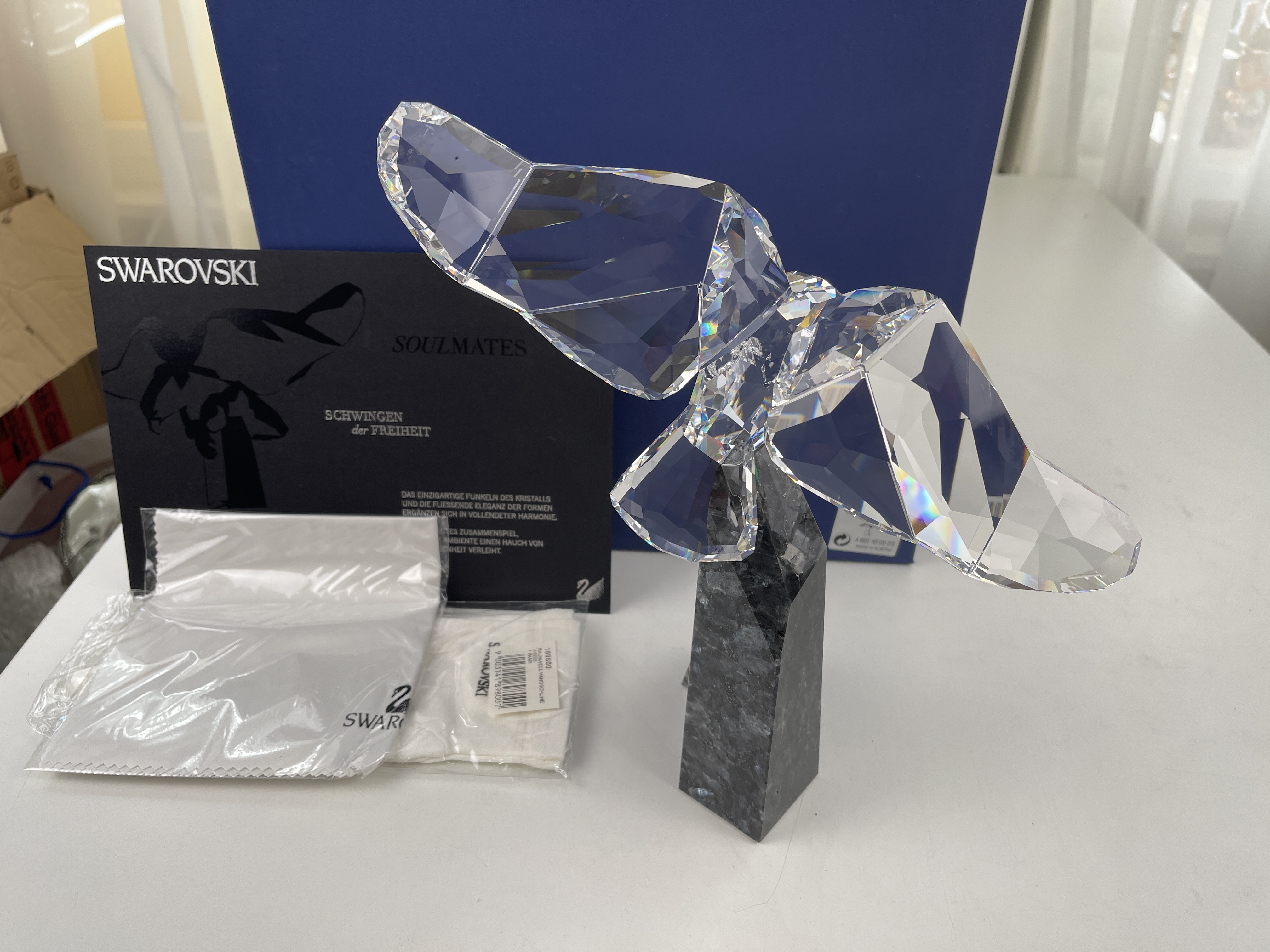 Swarovski Figur 874456 Soulmate Adler 26,2 cm. Ovp & Zertifikat Top Zustand  