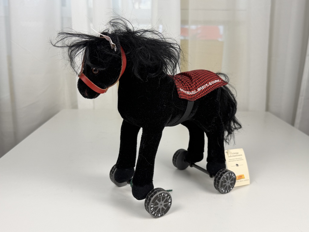Steiff Tier 996122 Fulda Pferd 27 cm. Top Zustand   Steiff Tier 996122 Fulda Pferd 27 cm. Top Zustand