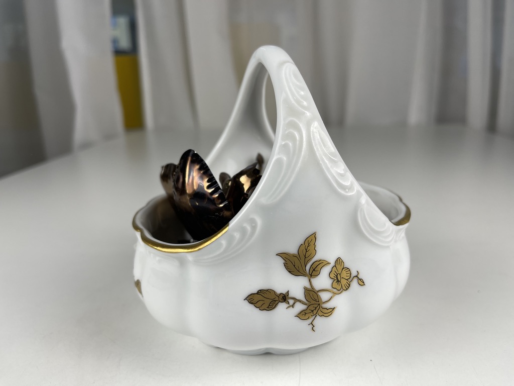 Royal KPM Figur Porzellan Korb 14 cm - 1 Wahl. Top Zustand   