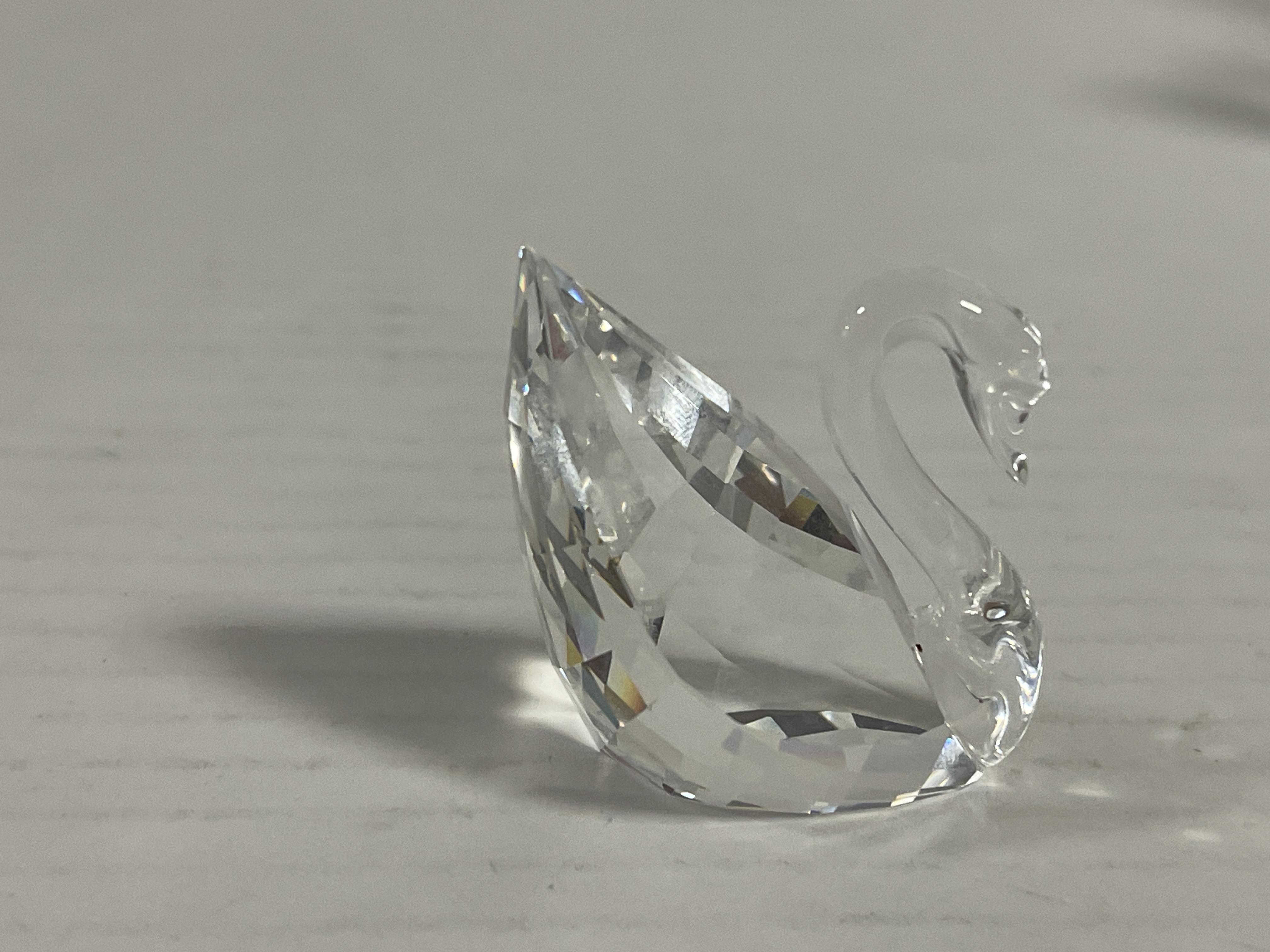  Swarovski Figur Kristall Schwan 3,5 cm. Top Zustand. 