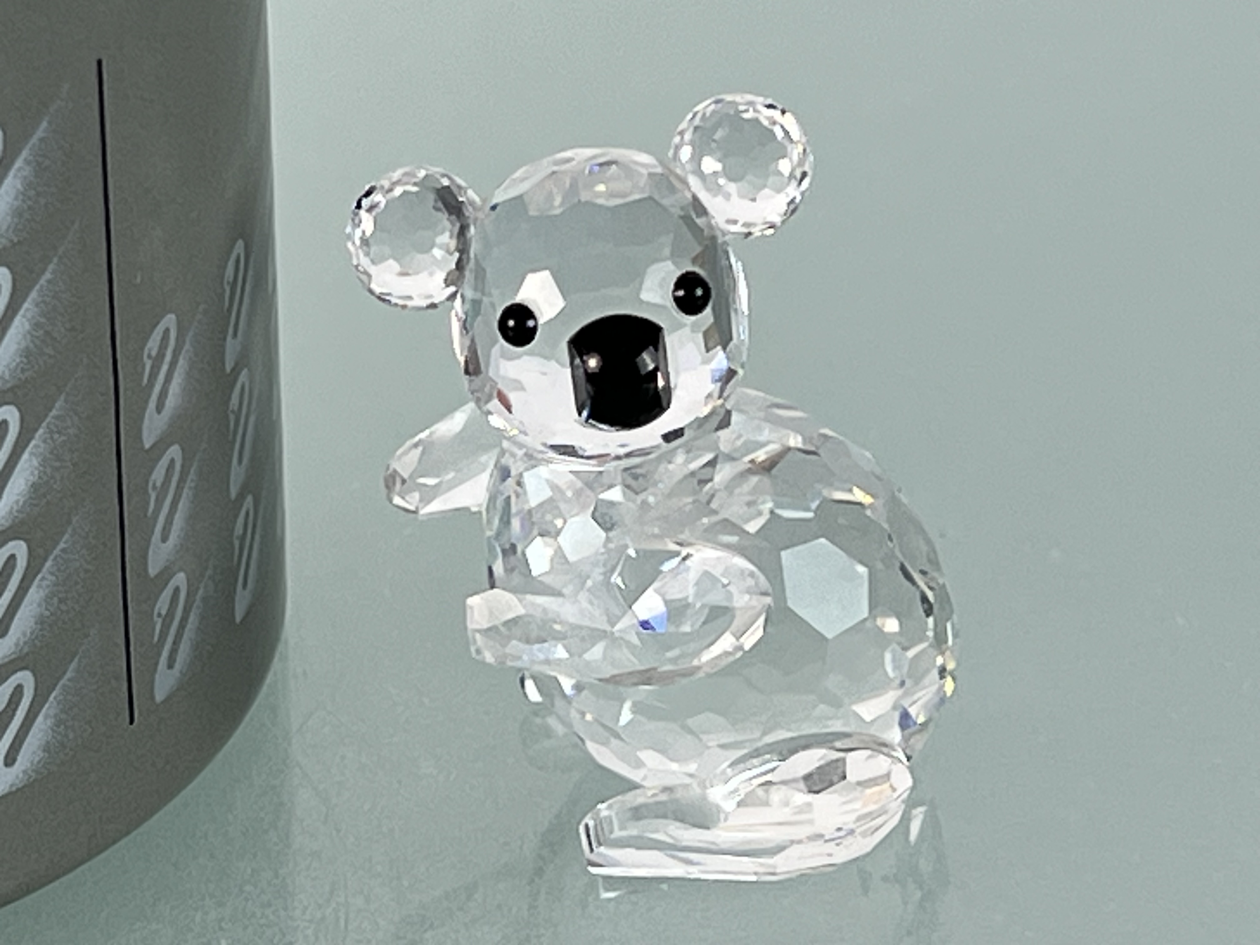 Swarovski Figur 014366 Koala Bär ( Groß ) Mutter 4,5 cm. Mit OVP & Zertifikat. Top Zustand