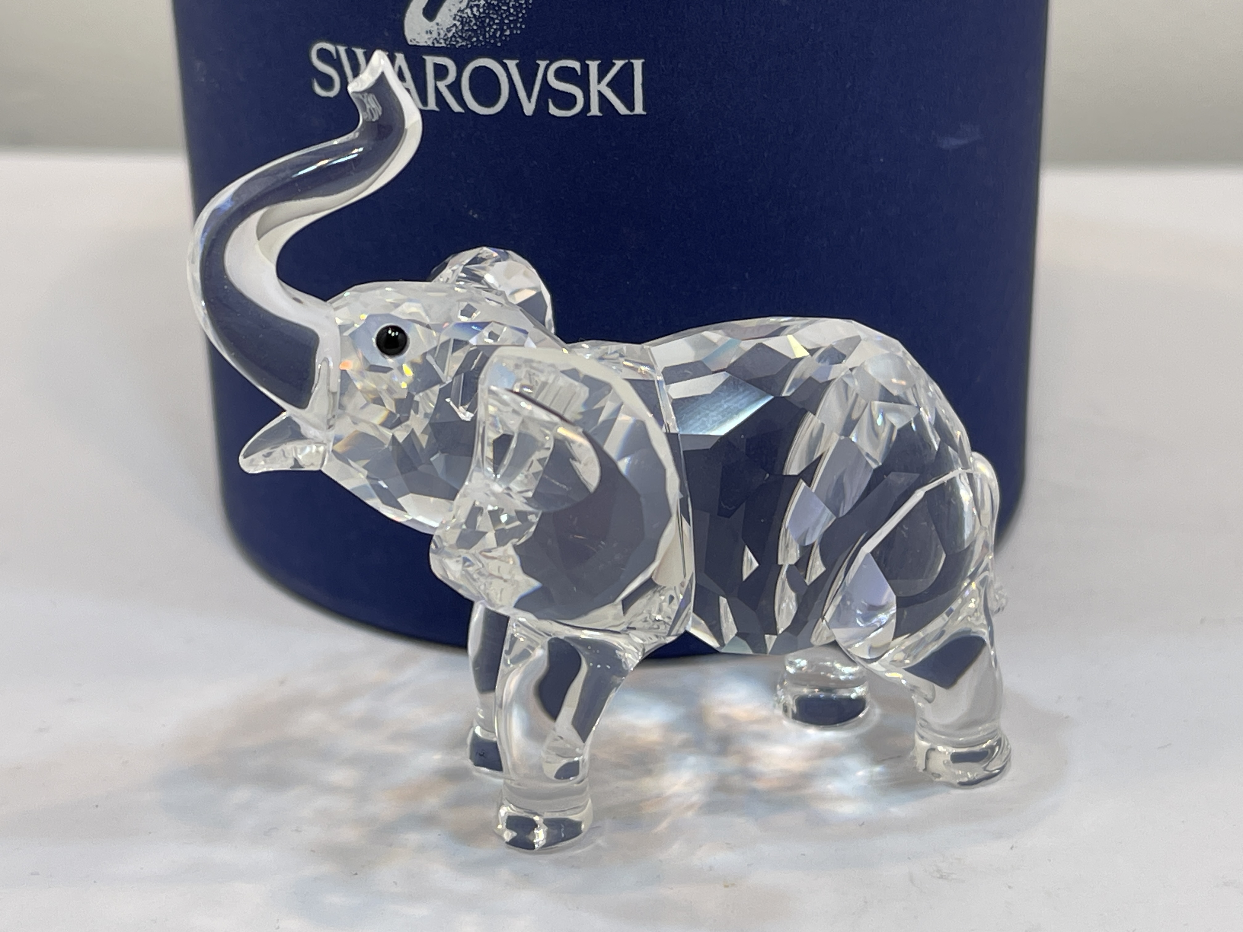 Swarovski Figur 191371 Baby Elefant 6,5 cm. - Ovp + Zertifikat - Top Zustand   