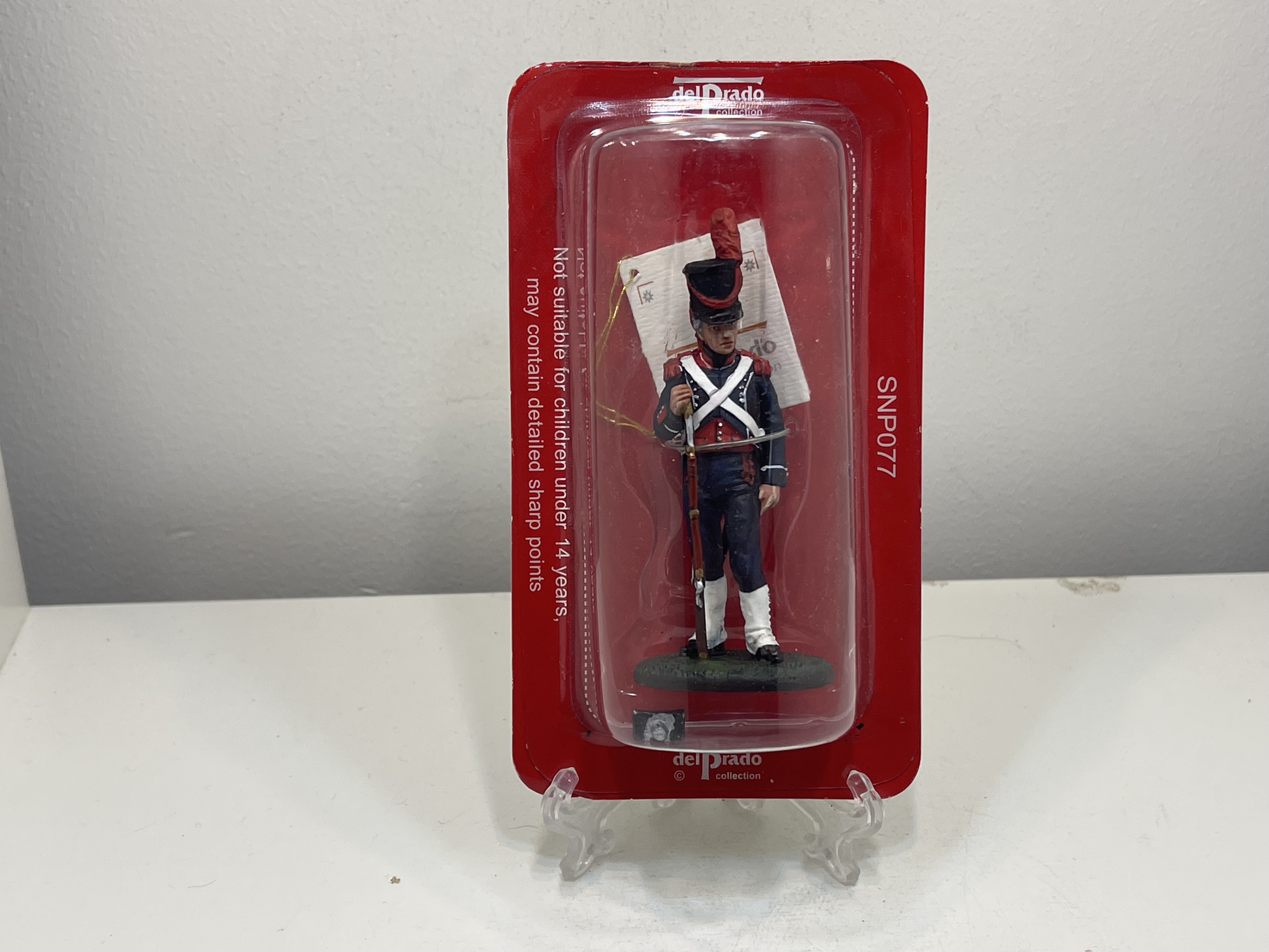 del Prado Zinnfigur ca. 8 cm SNP077. Mit OVP Zustand siehe Fotos                     