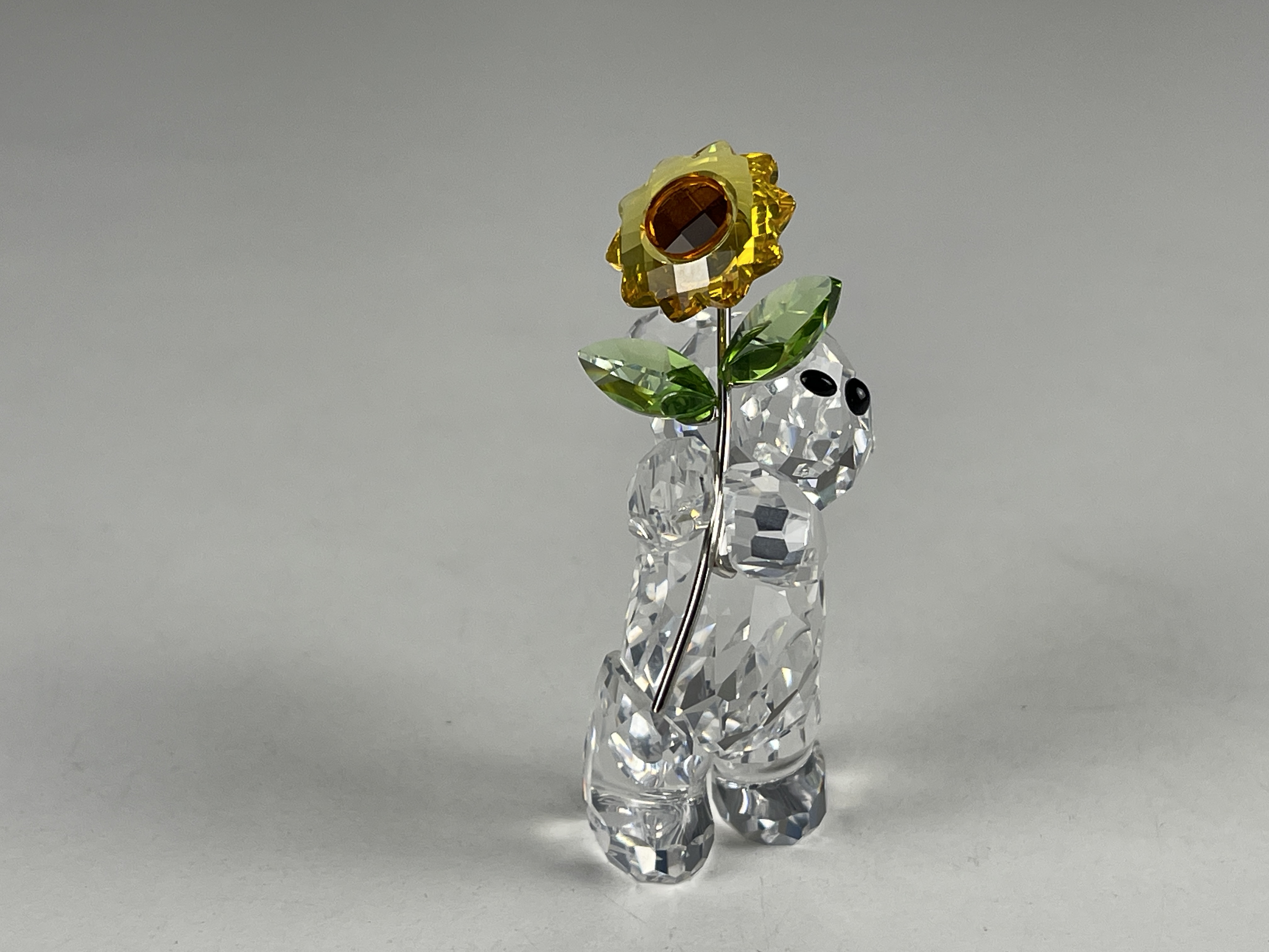 Swarovski Figur 842934 Kris Bär Sonnenblume 5,6 cm. - Top Zustand  