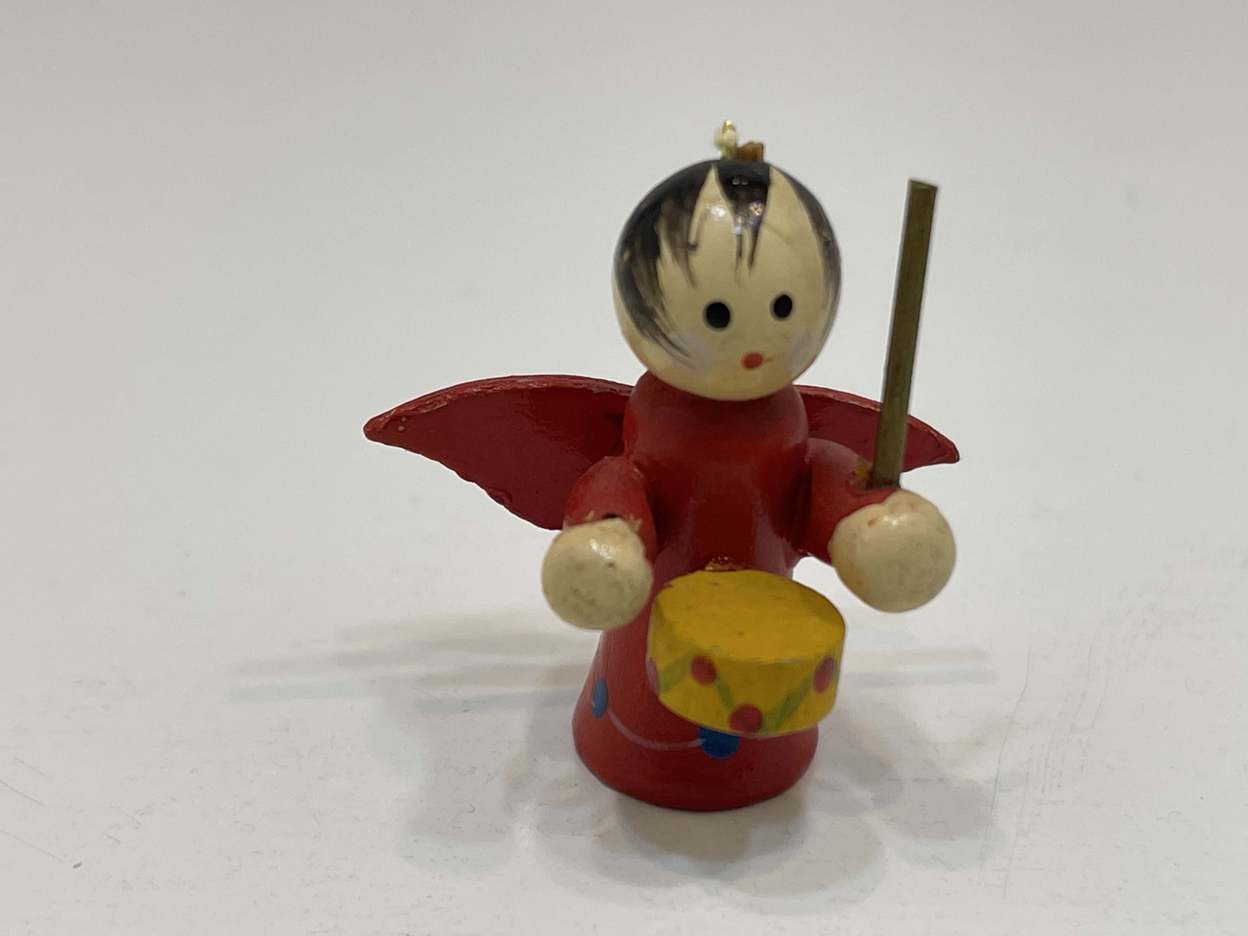 Sammler Holzfigur 3,5 cm Top Zustand 