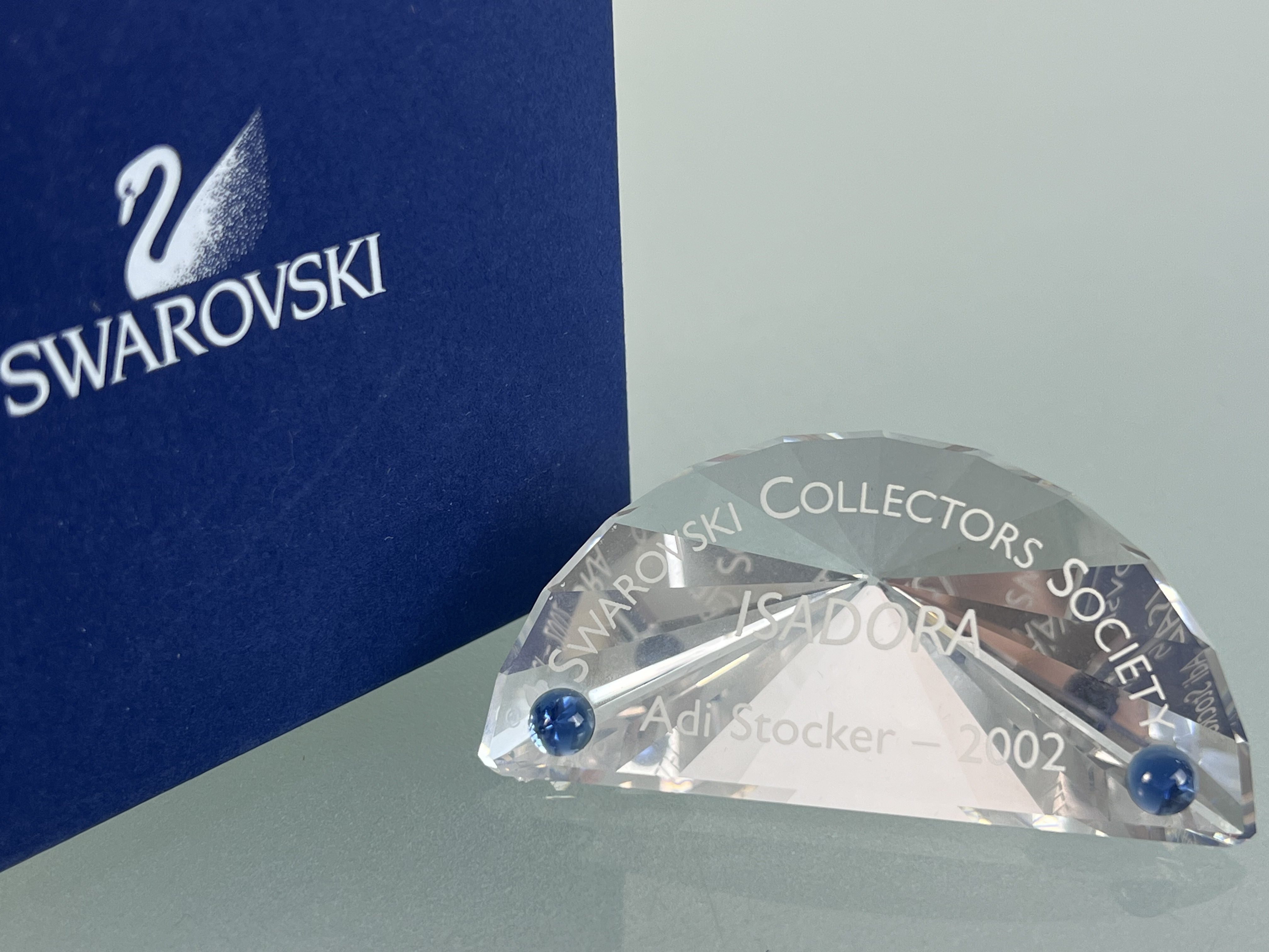 Swarovski Figur Schild Isadora Mit Verpackung Top Zustand