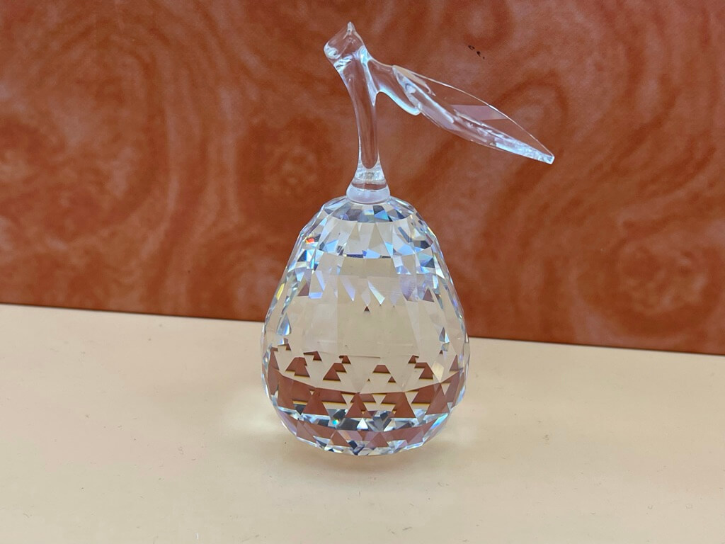  Swarovski Figur Kristall 162885 Birne 9 cm. Top Zustand