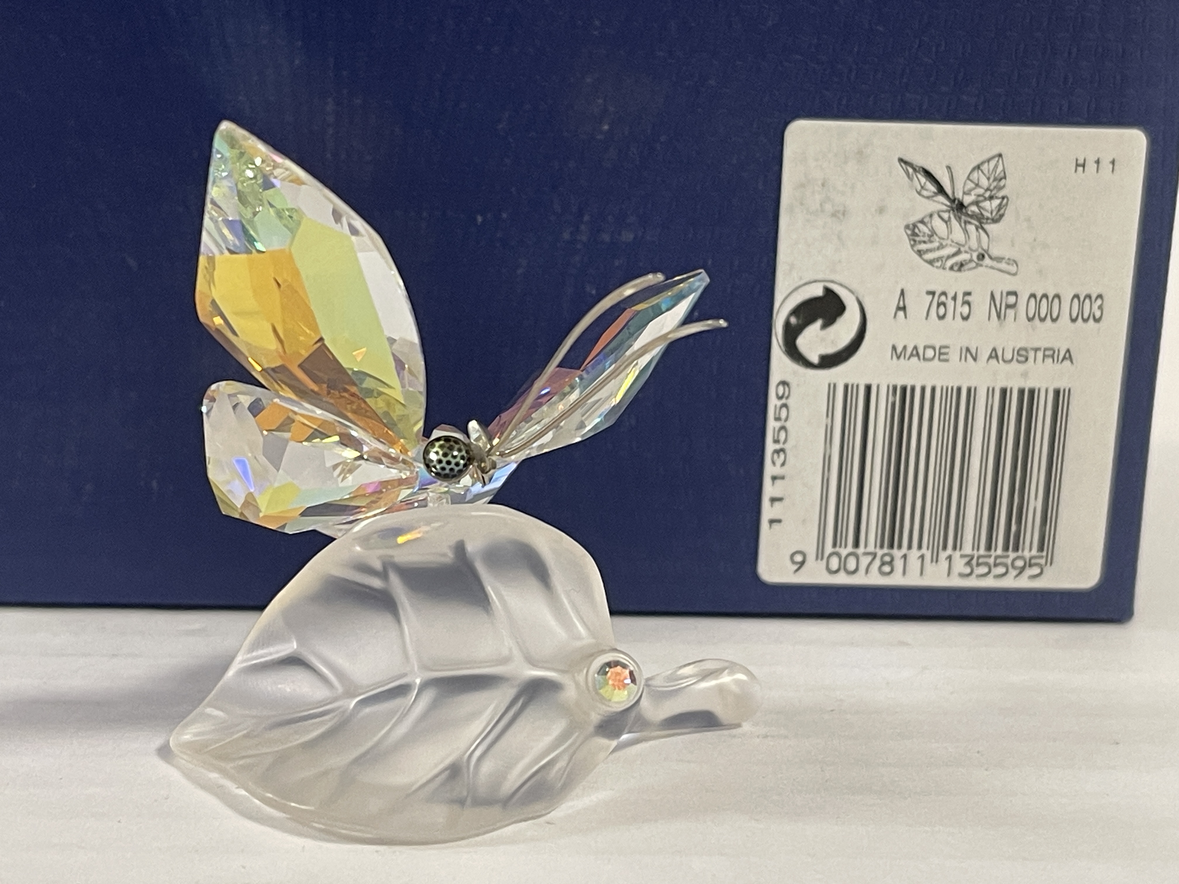  Swarovski Figur 1113559 Funkelnder Schmetterling 5,8 cm. Ovp & Zertifikat Top Zustand 