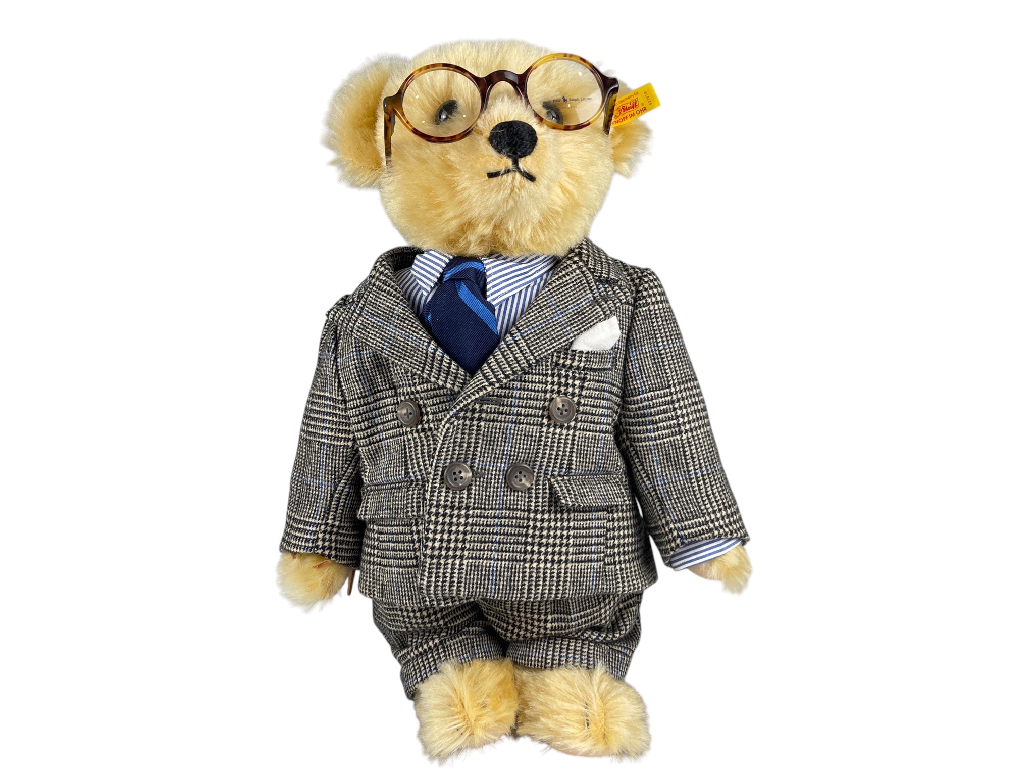 Steiff Tier 027079 Ralph Lauren Teddybär 41 cm. Top Zustand 