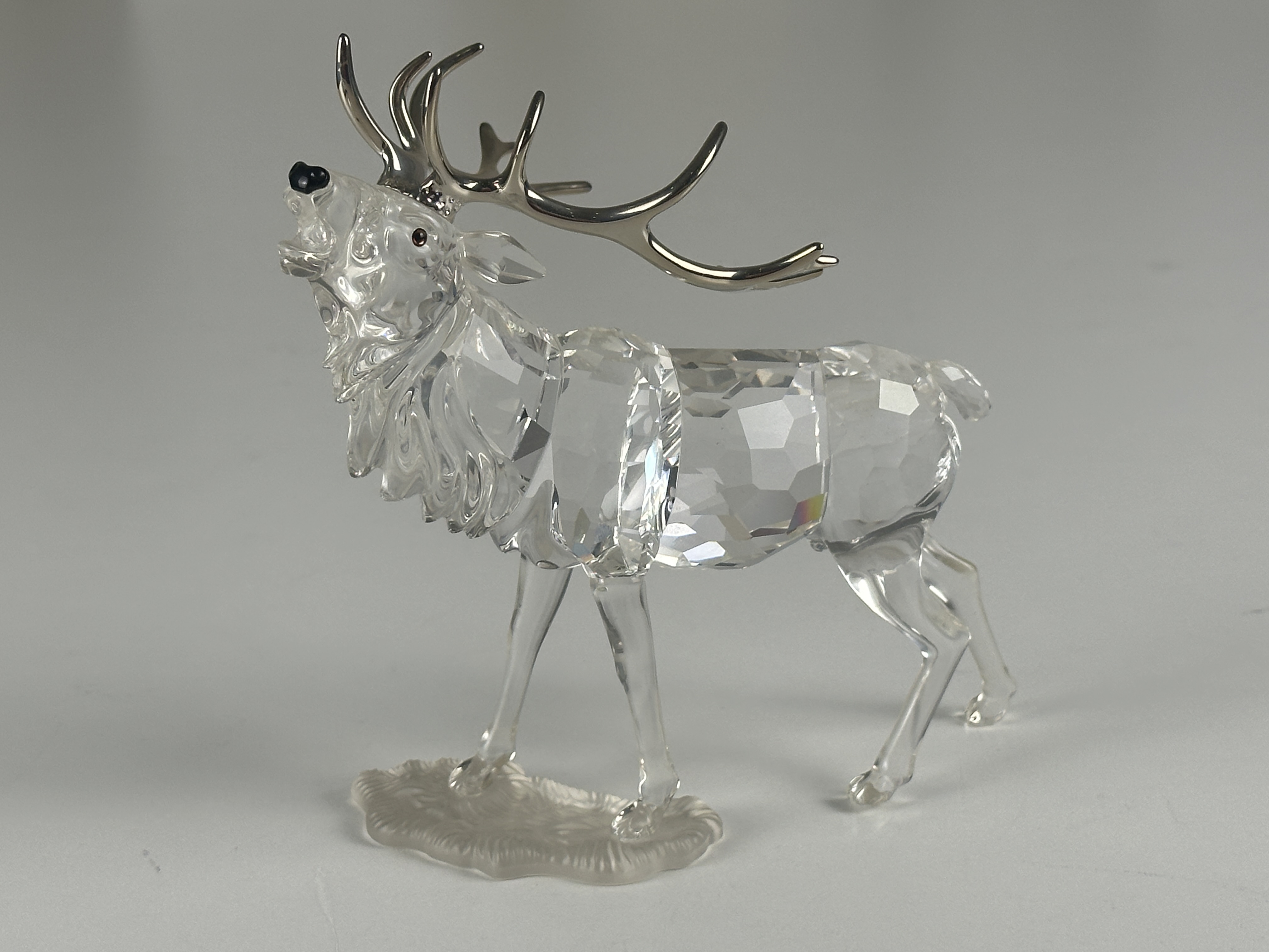  Swarovski Figur 291431 Hirsch 17,8 cm Top Zustand 