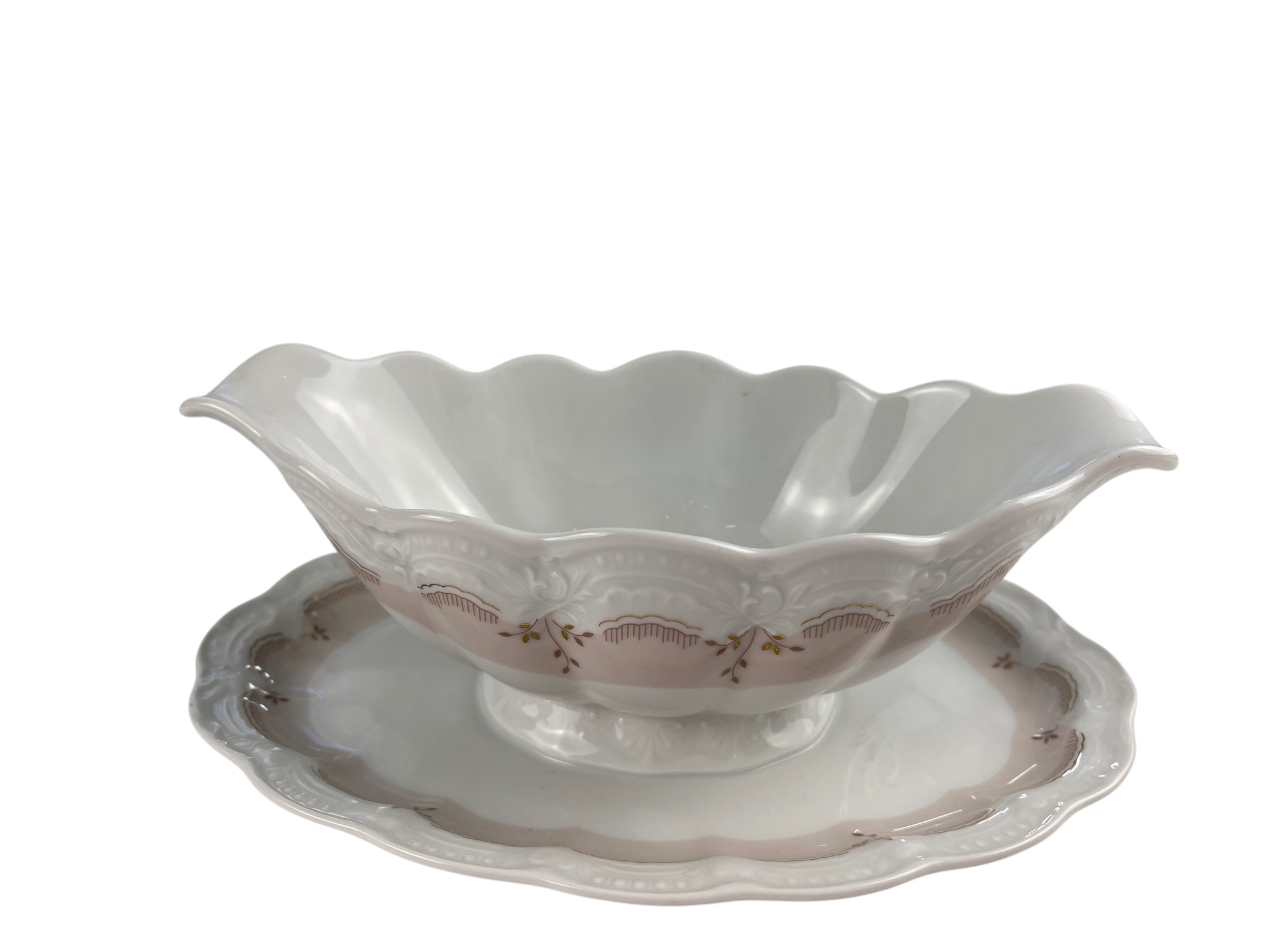  Hutschenreuther Porzellan Sauciere 22,5 x 9 cm. Top Zustand.  