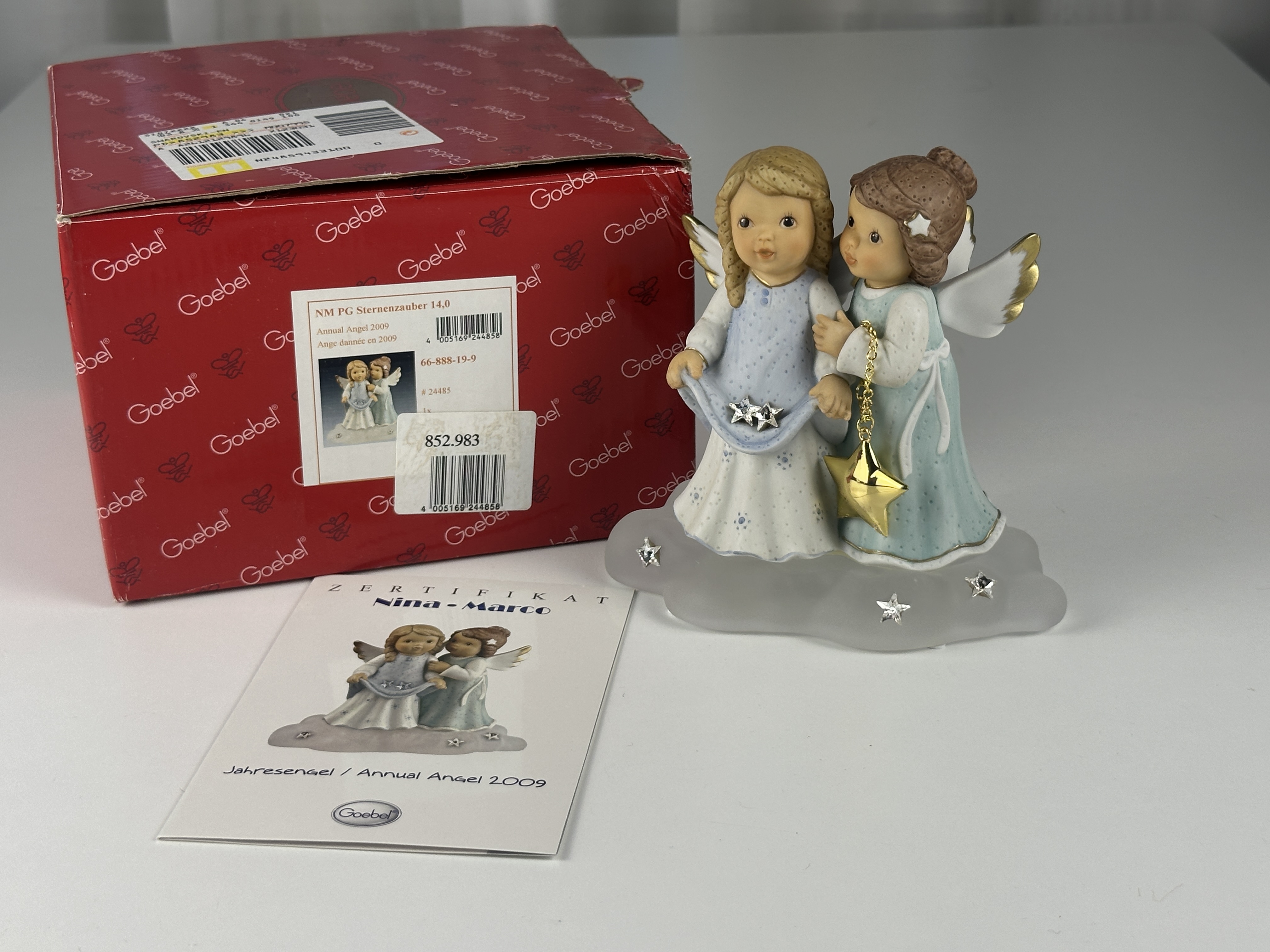  Goebel Figur Nina Marco 66 888 Sternenzauber 14 cm - 1 Wahl. Mit OVP in Top Zustand