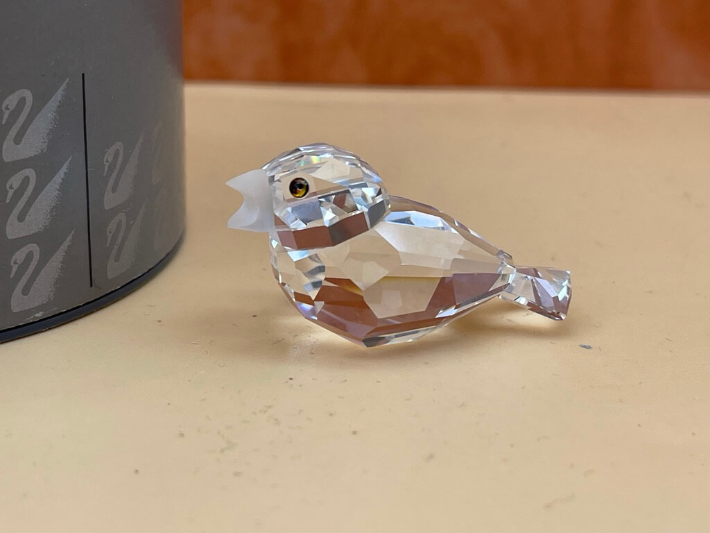 Swarovski Figur 169685 Spatz 4,5 cm. Ovp & Zertifikat. Top Zustand