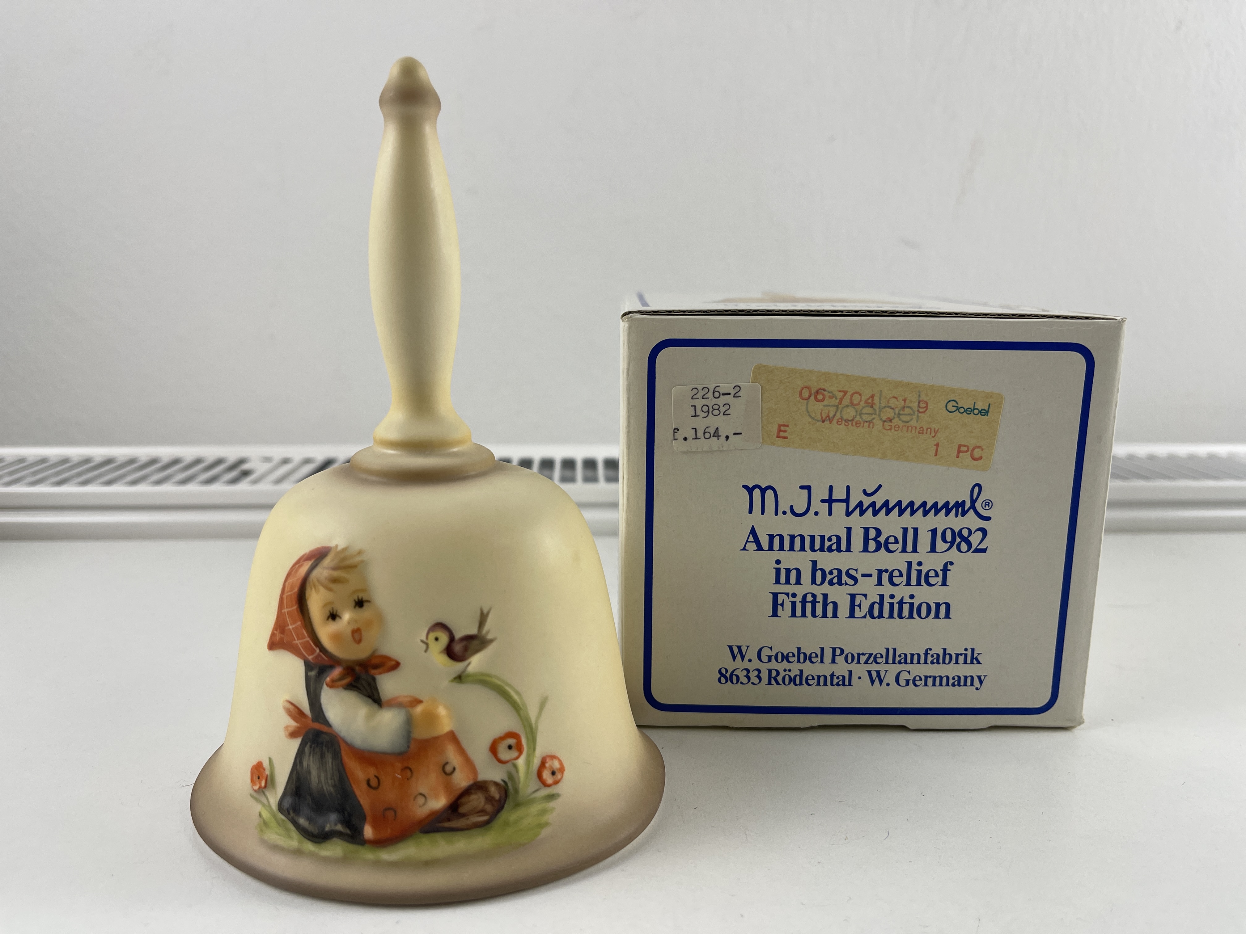 Hummel Figur 1981 Tischglocke 15,5 cm. 1 Wahl - Top Zustand.  OVP