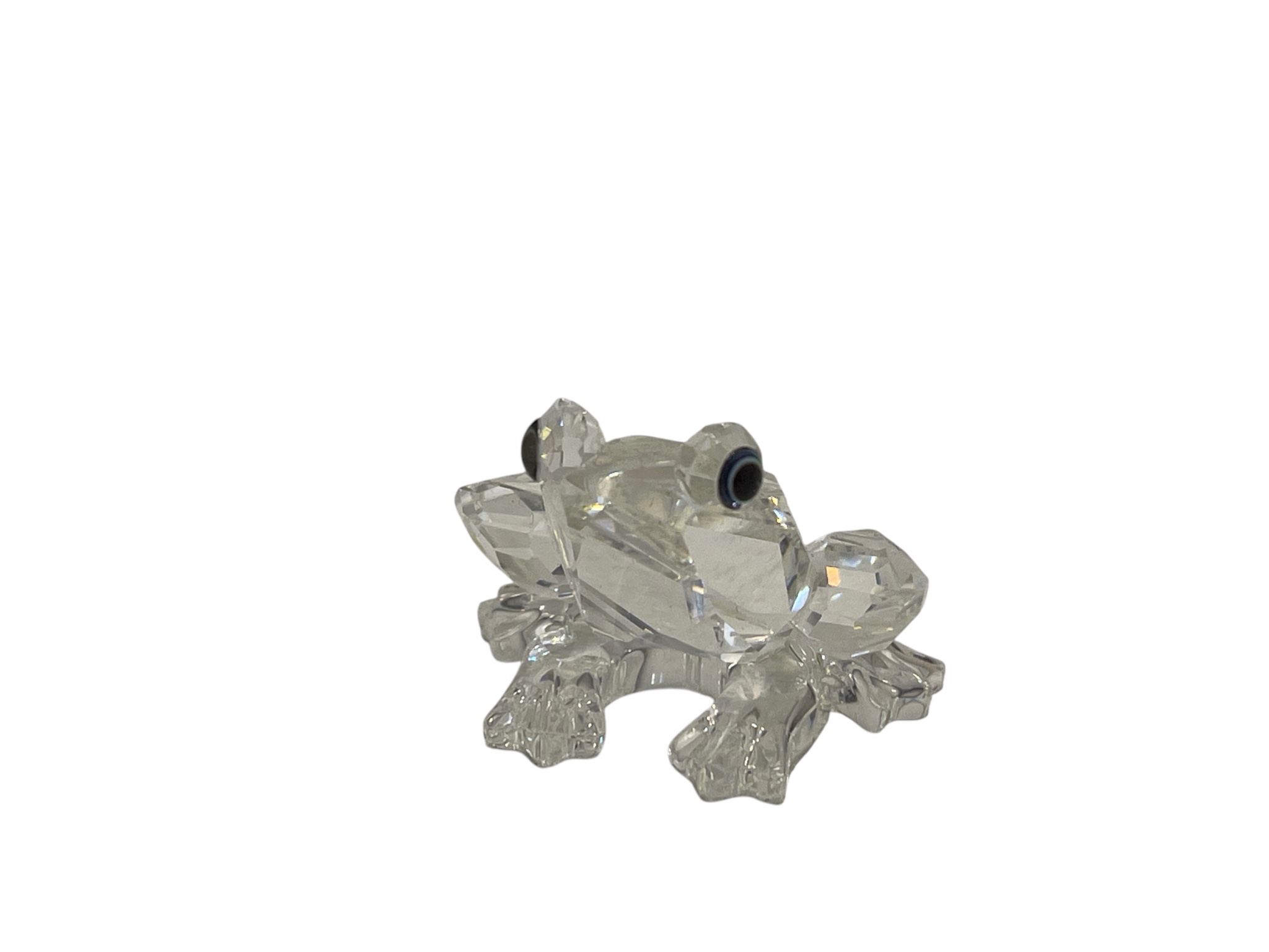 Swarovski Figur Kristall 183113 Frosch Groß 3,5 cm Top Zustand  