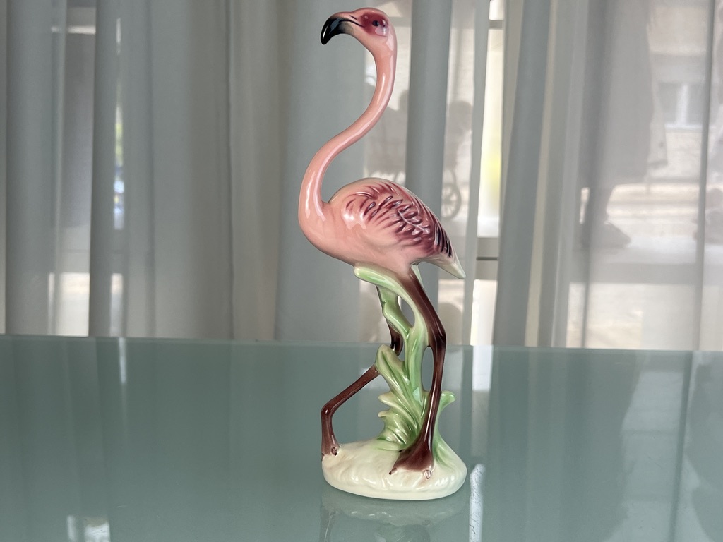  Goebel Figur Vogel 2209 Porzellan Sammlerfigur Flamingo 26 cm 1 Wahl Top Zustand   
