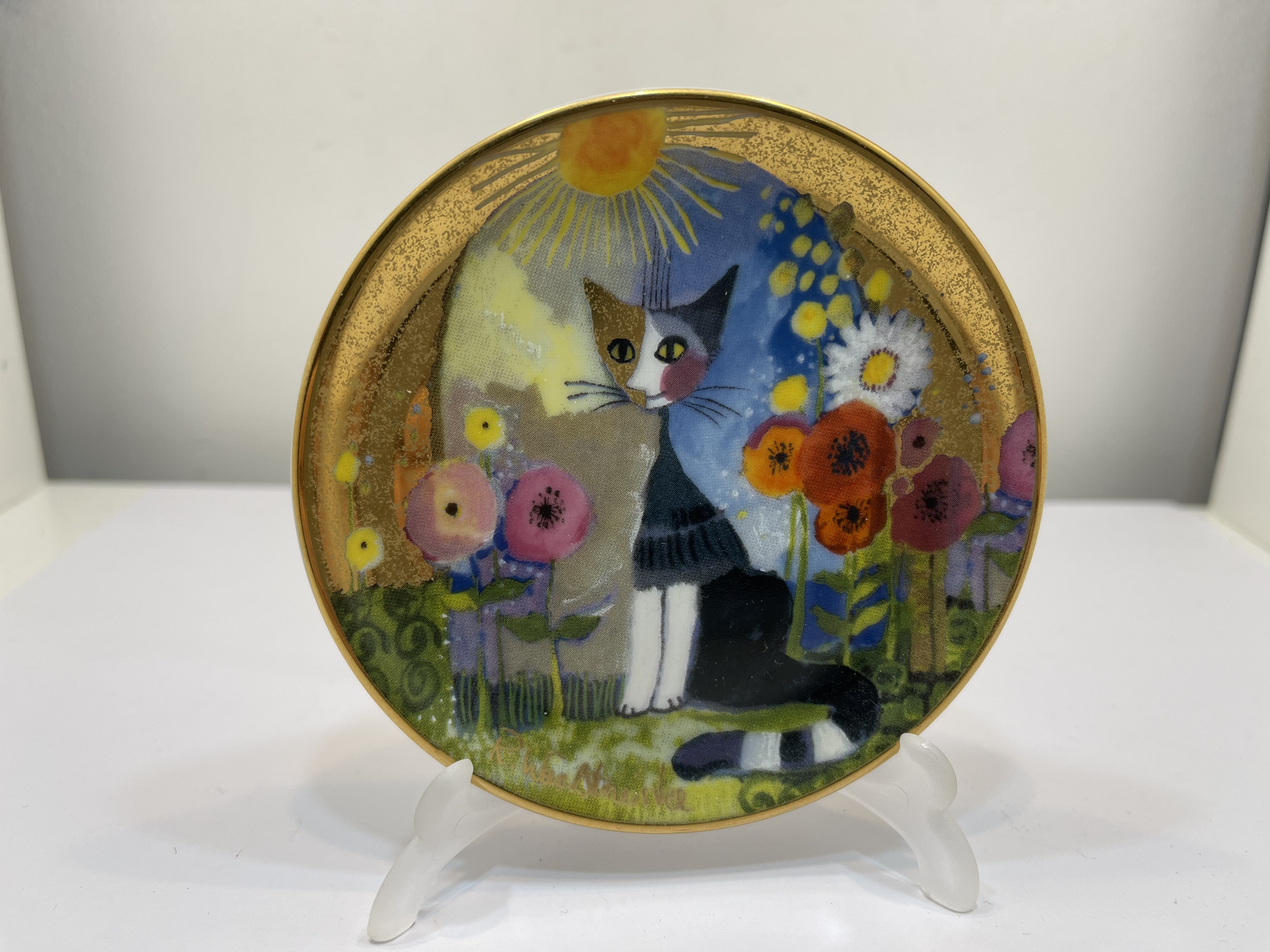  Goebel Figur Rosina Wachtmeister Sammler Teller Ø 9,5 cm - 1 Wahl. Top Zustand