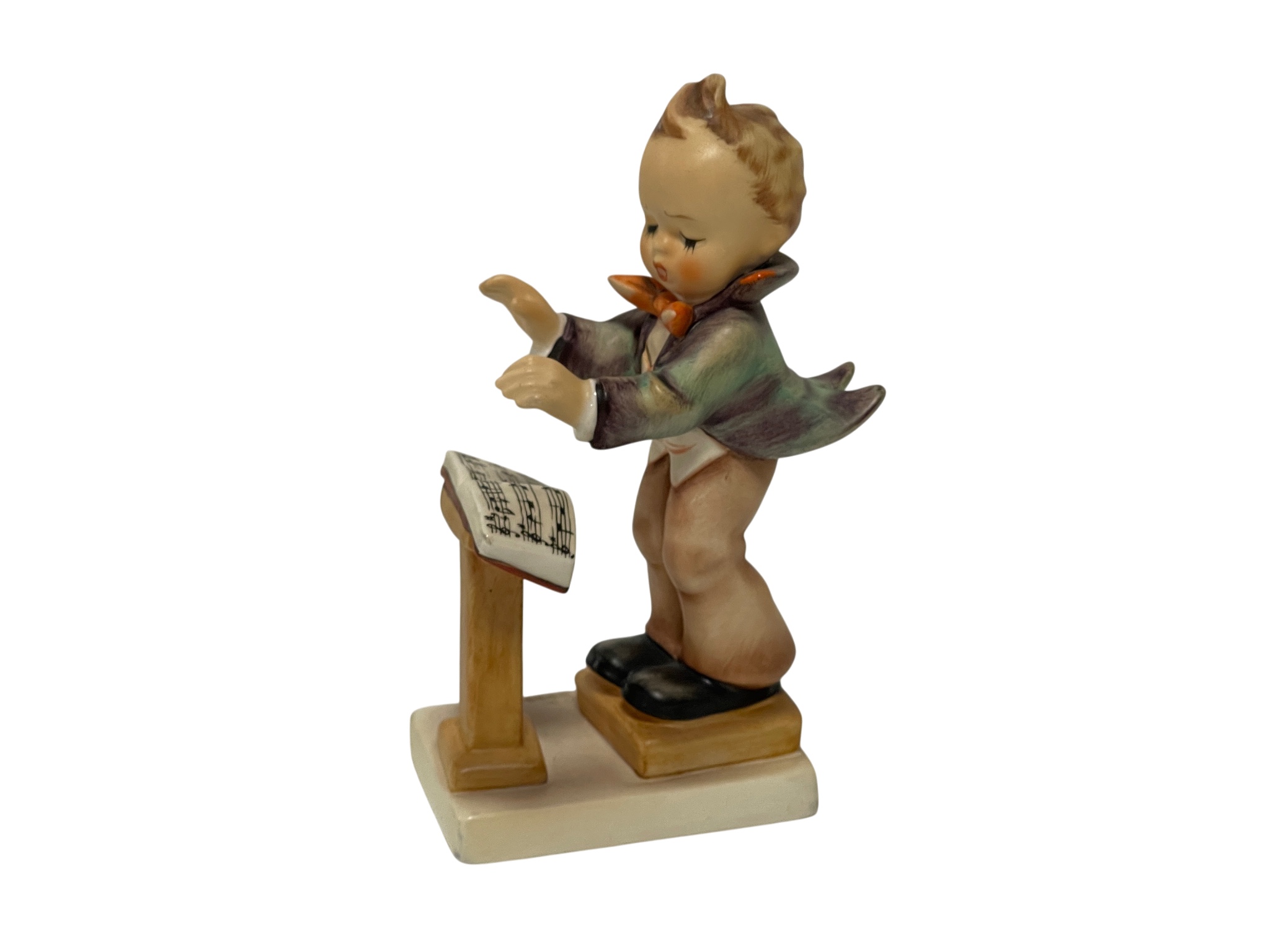  Hummel Figur 129 4/0 Herr Kapellmeister 8 cm. 1 Wahl. Top Zustand 