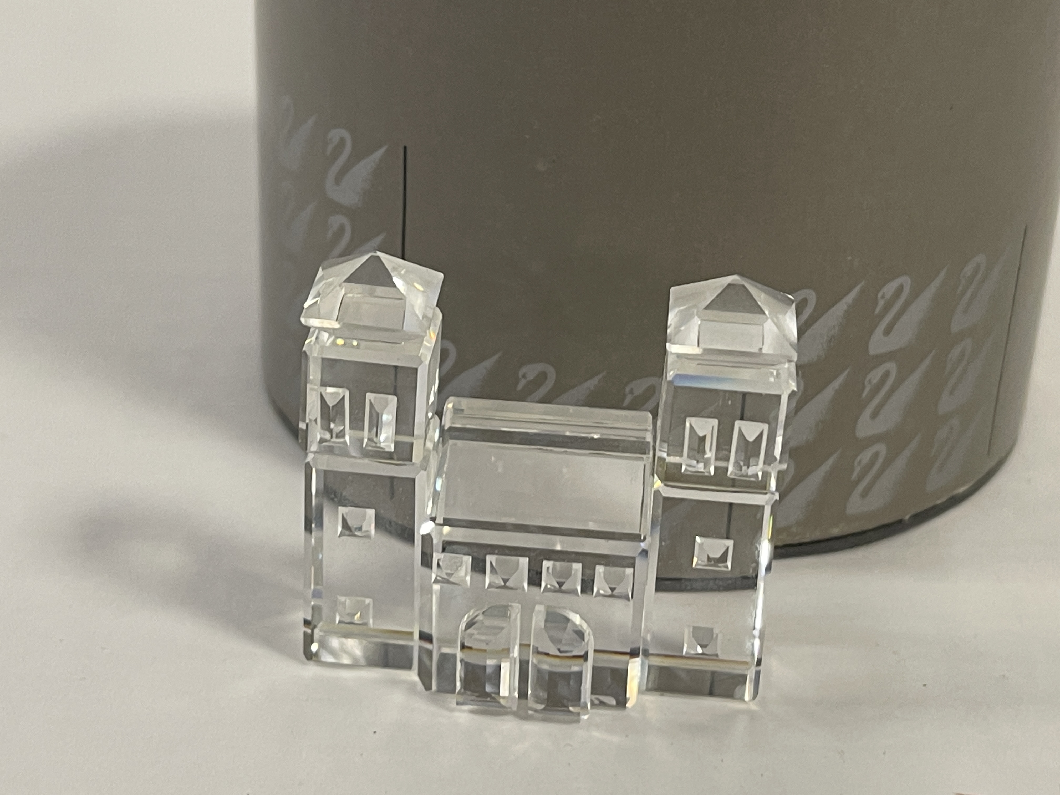 Swarovski Figur 162884 Stadttor 4 cm. Ovp & Zertifikat. Top Zustand    