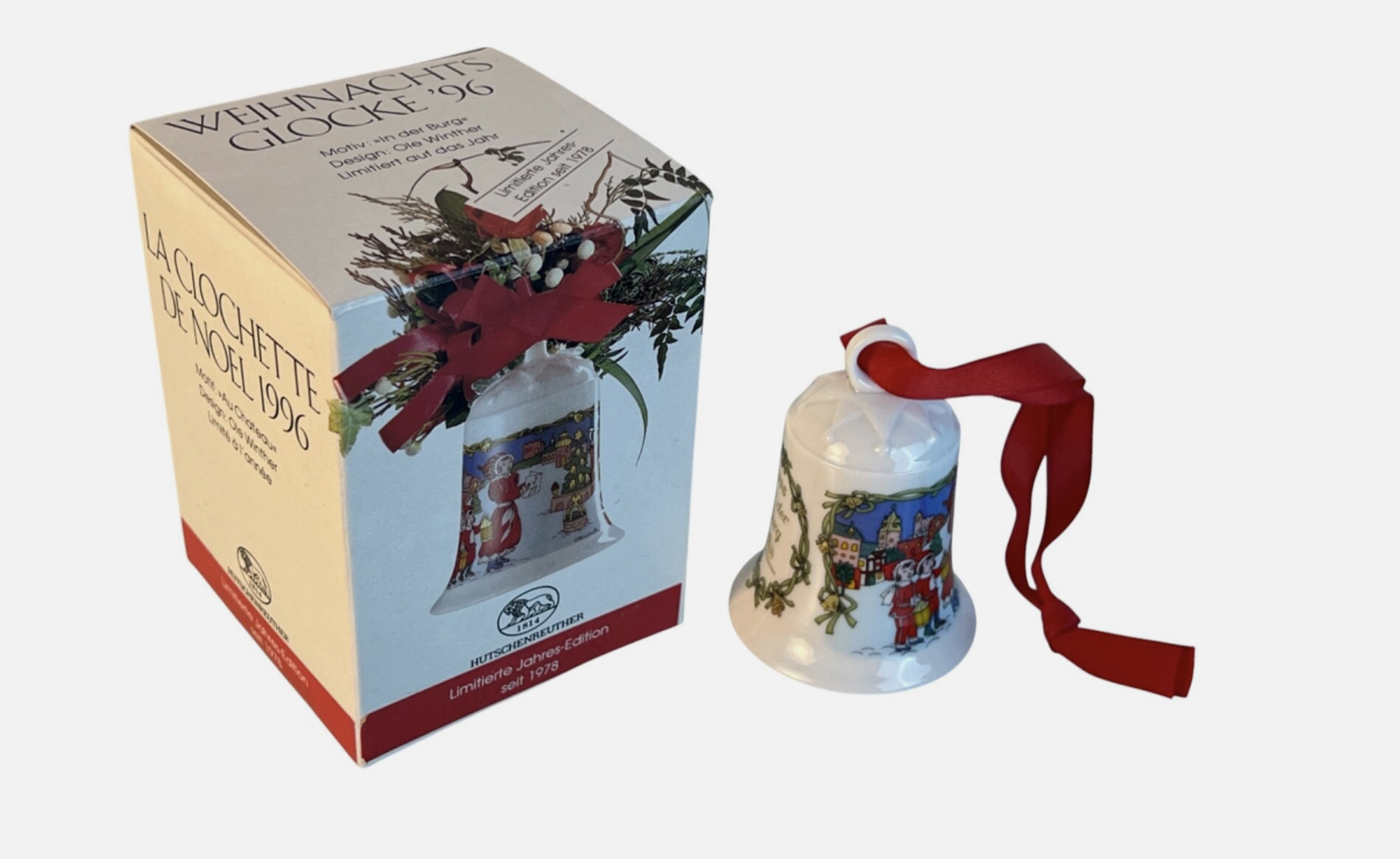  Hutschenreuther Christmas Bell 1996. Top Zustand.  Aktion