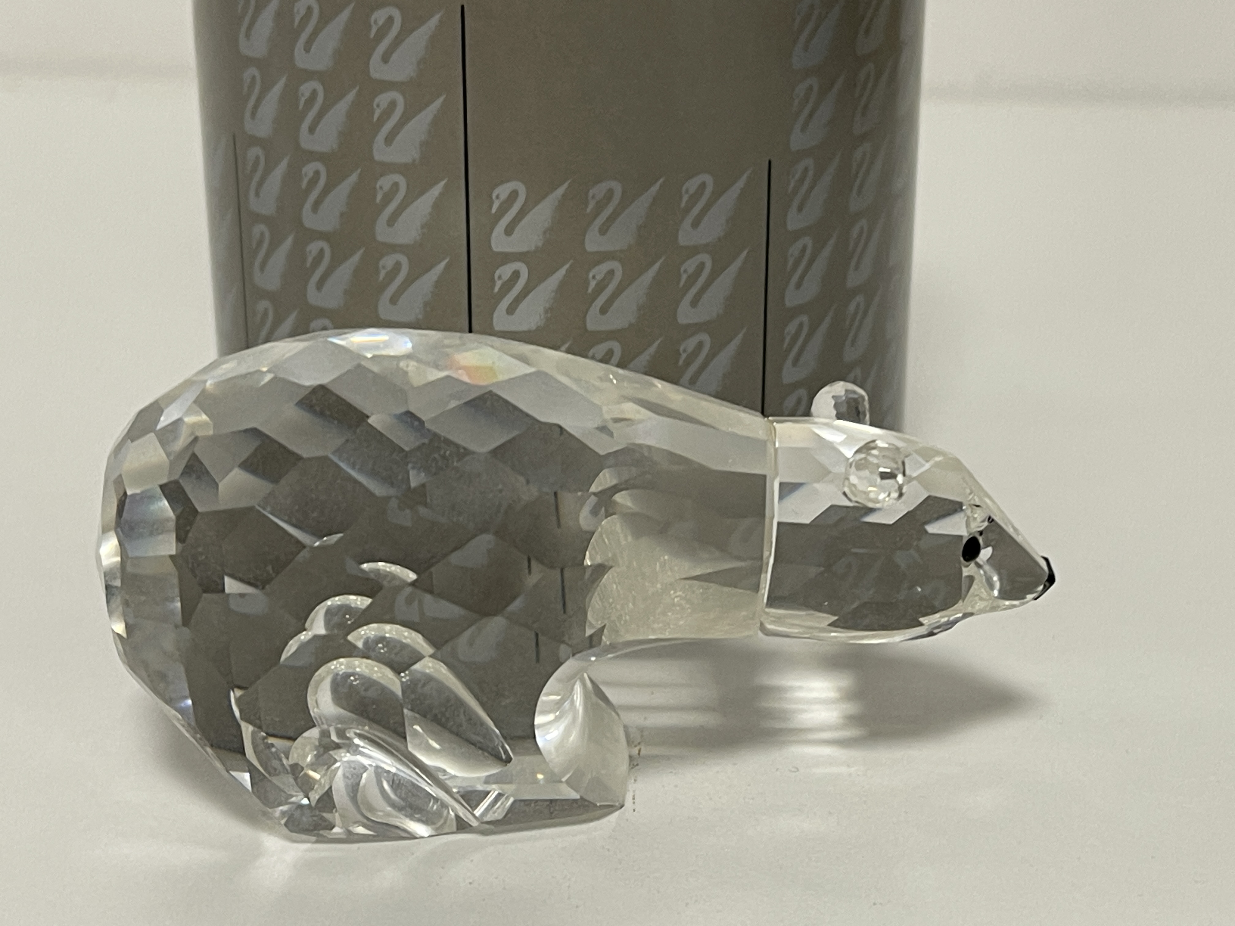 Swarovski Figur 013747 Eisbär / Polarbär 9,5 cm. Ovp & Zertifikat. Top Zustand 