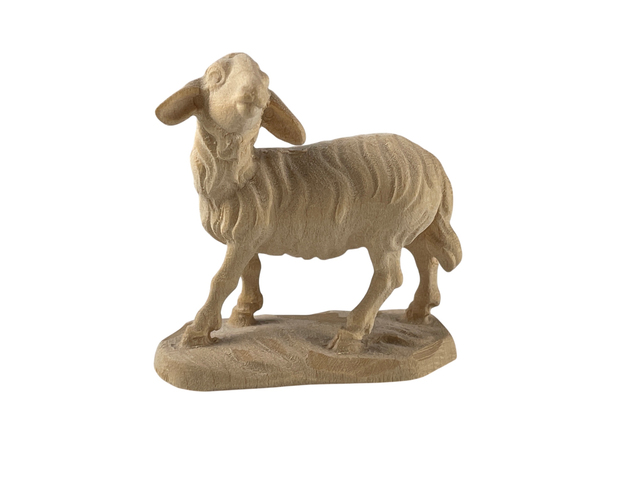 Sammler Holz Figur Schaf 5,5 cm. Top Zustand  