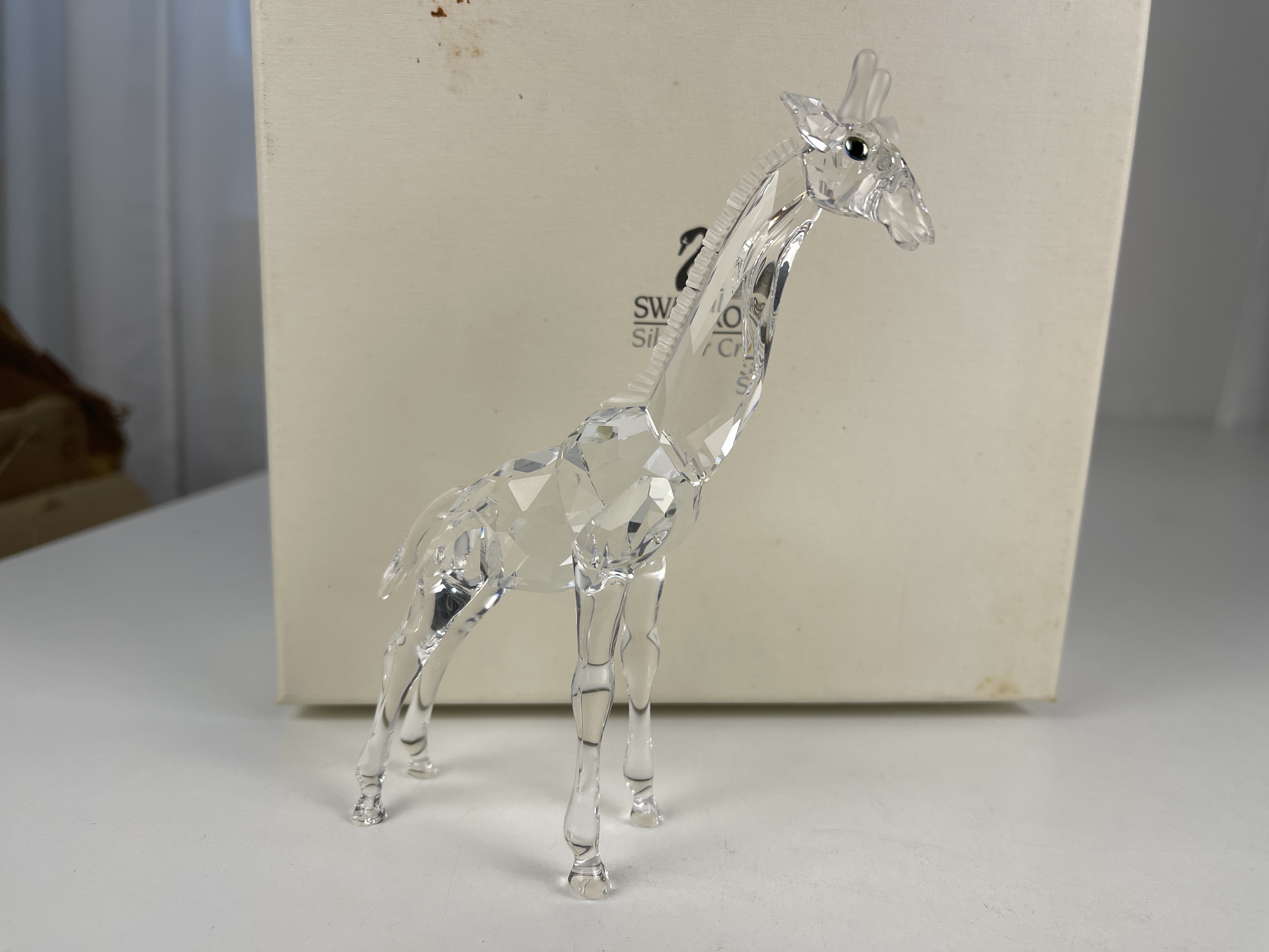 Swarovski Figur 236717 Giraffe 14 cm. Inkl. Kiste & Zertifikat - Top Zustand 