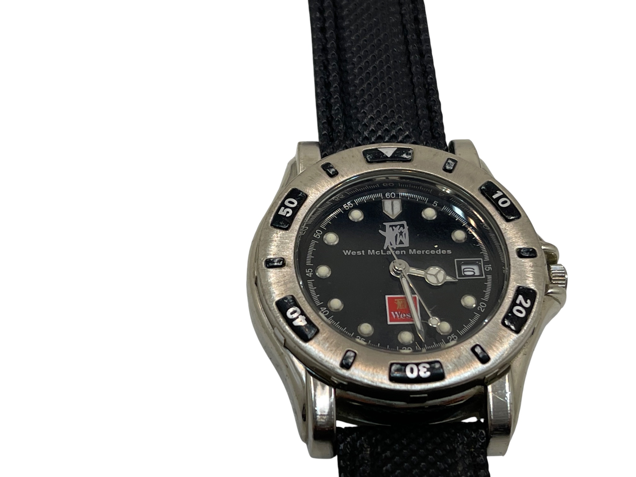 West McLaren Mercedes Herren Armbanduhr  Quartz   - Zustand siehe Fotos 