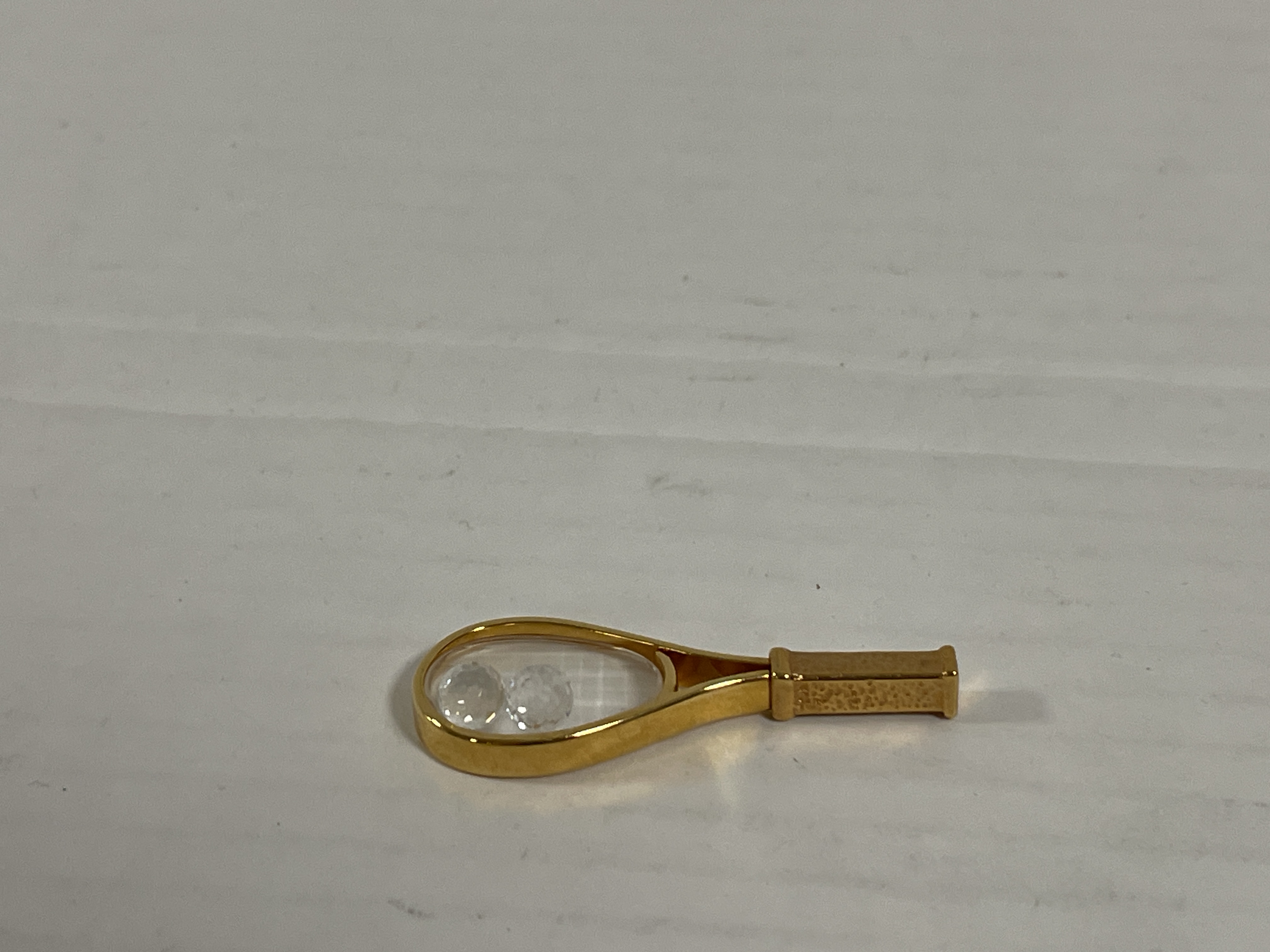 Swarovski Figur 183280 Memories Tennisschläger 5 cm. Top Zustand