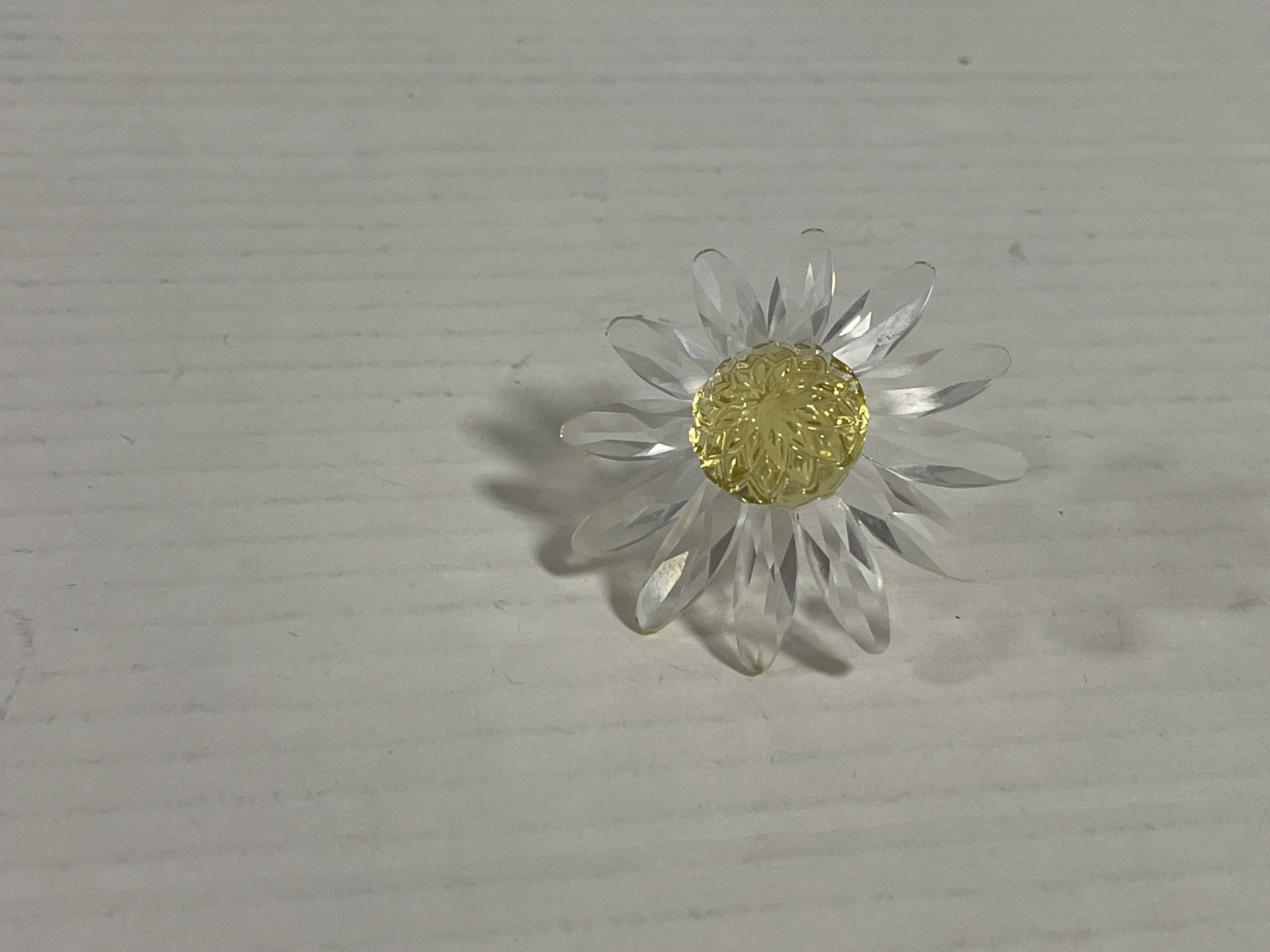  Swarovski Figur Margerite Gelb 5 cm. Top Zustand  
