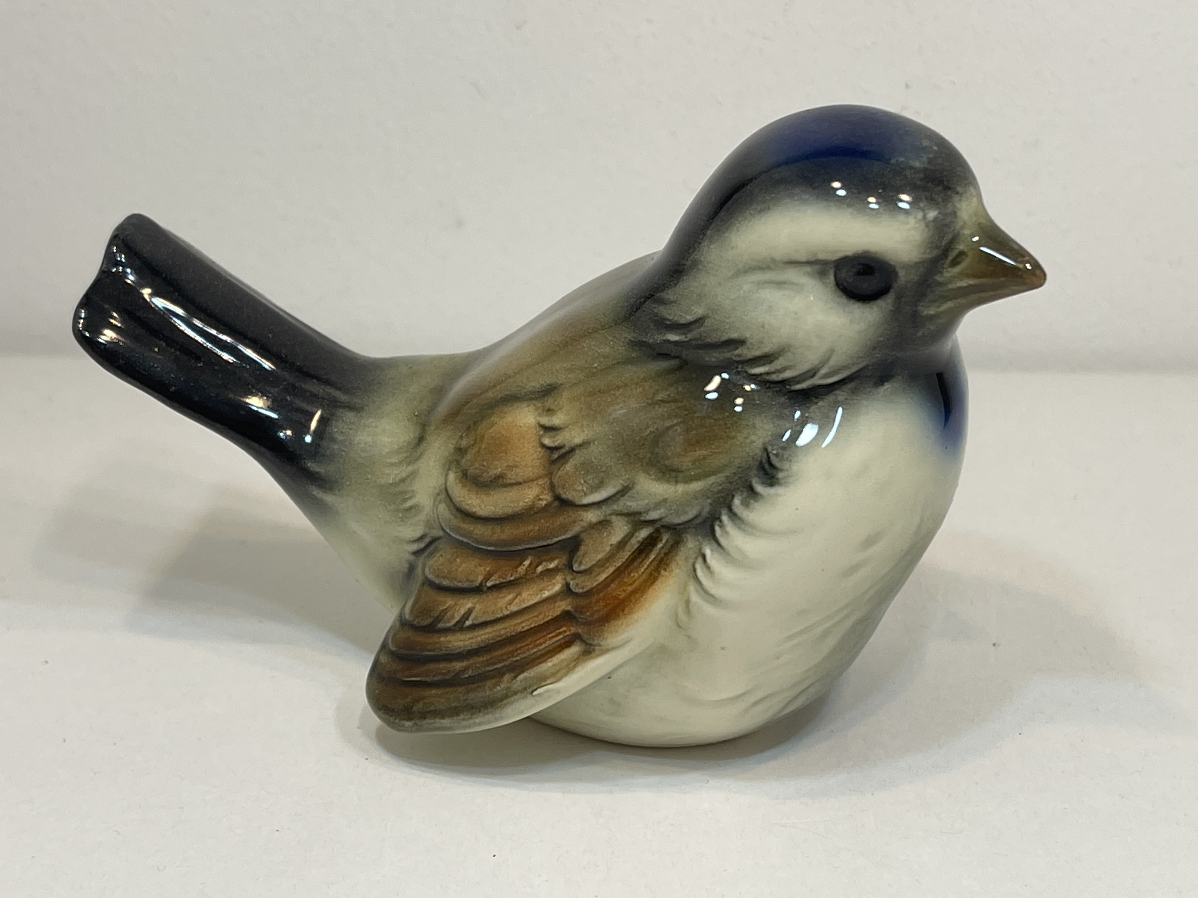 Goebel Figur CV73 Vogel Spatz Höhe: 7,5 cm. Länge: 10 cm. 1 Wahl - Top Zustand  