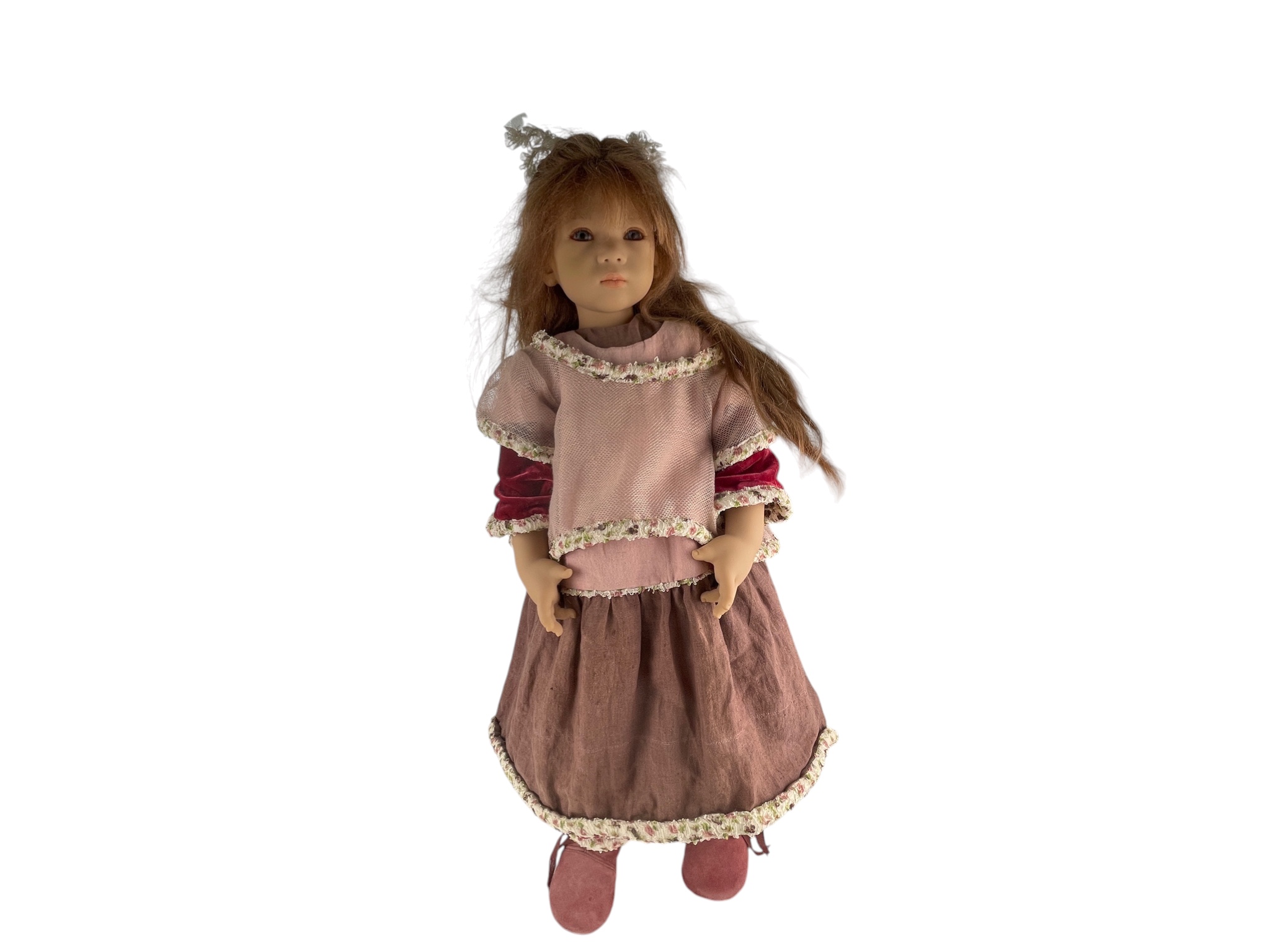 Künstlerpuppe Annette Himstedt Puppe 78 cm. Top Zustand.   