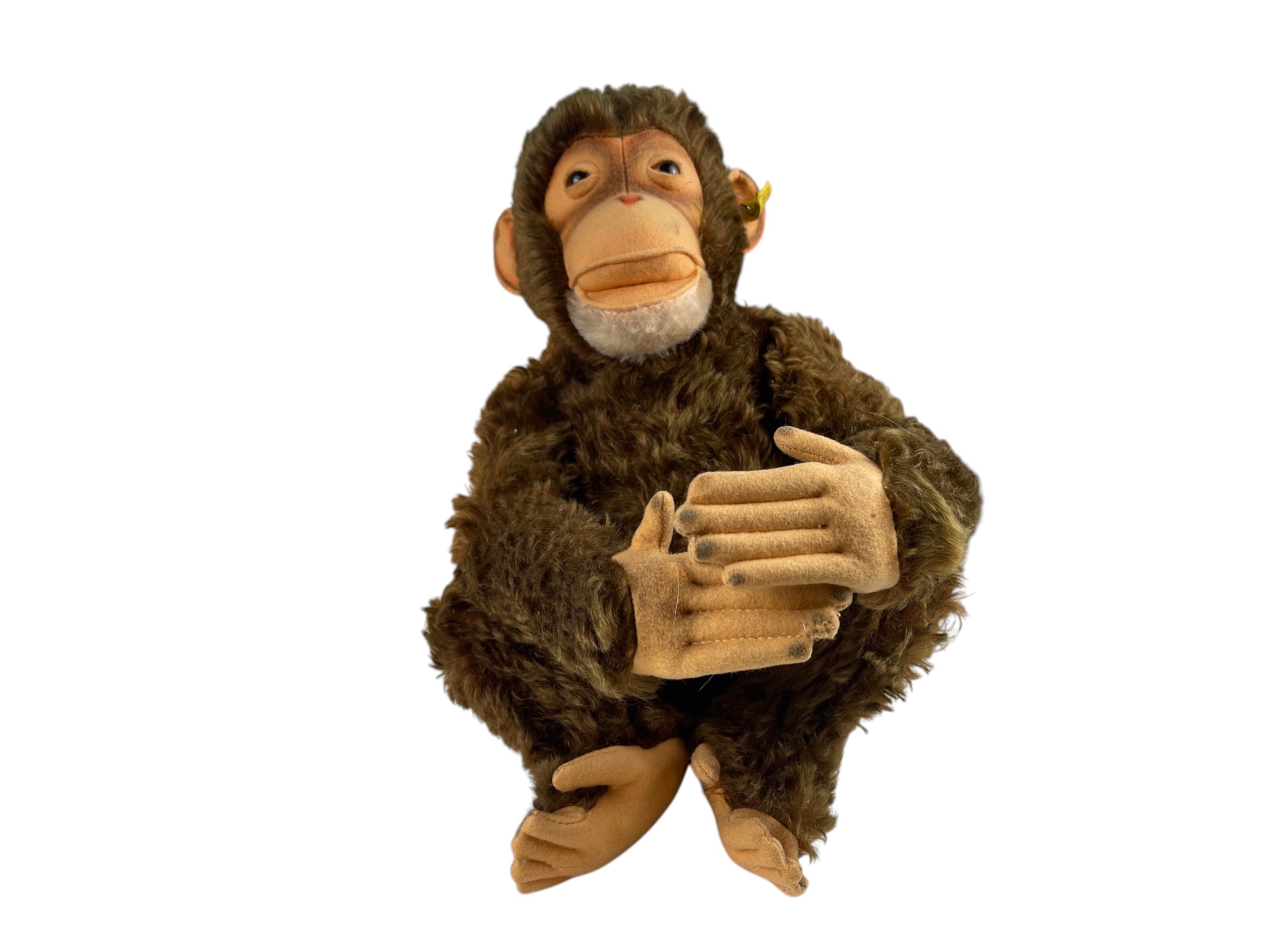 Steiff Tier Sammler Stofftier 0020/50 Affe Schimpanse 50 cm. Top Zustand  