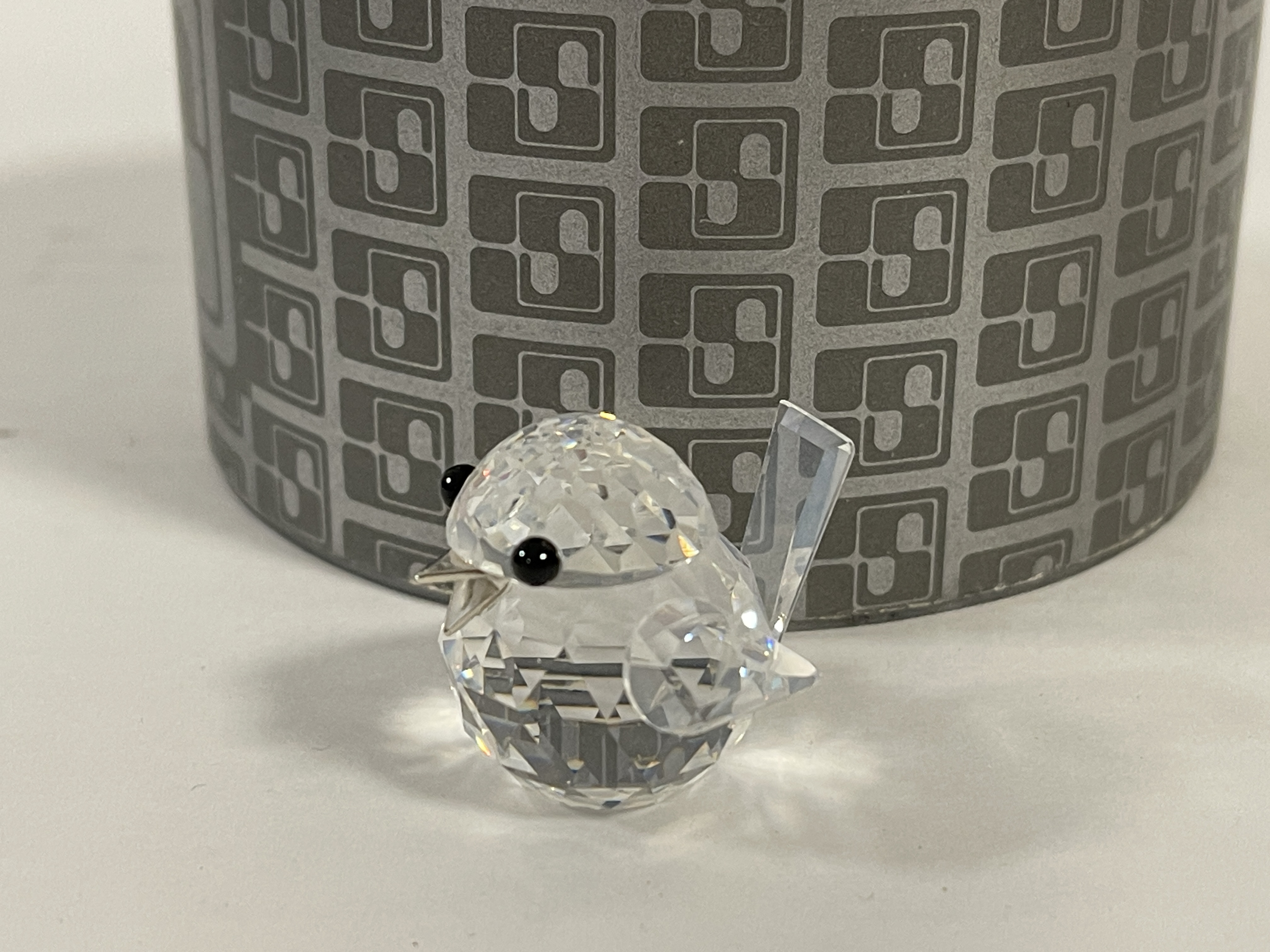  Swarovski Figur Kristall 010017 Spatz 3 cm. Ovp & Zertifikat + Top Zustand.
